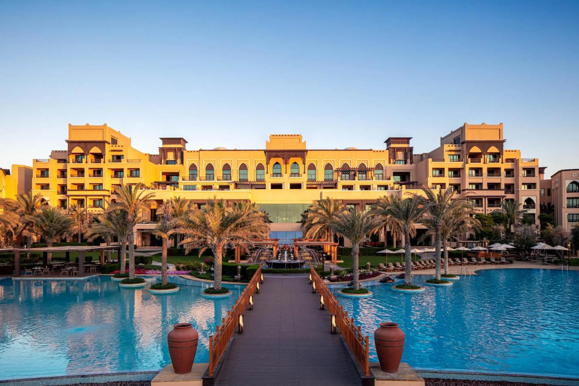 Property building in Saadiyat Rotana Resort and Villas