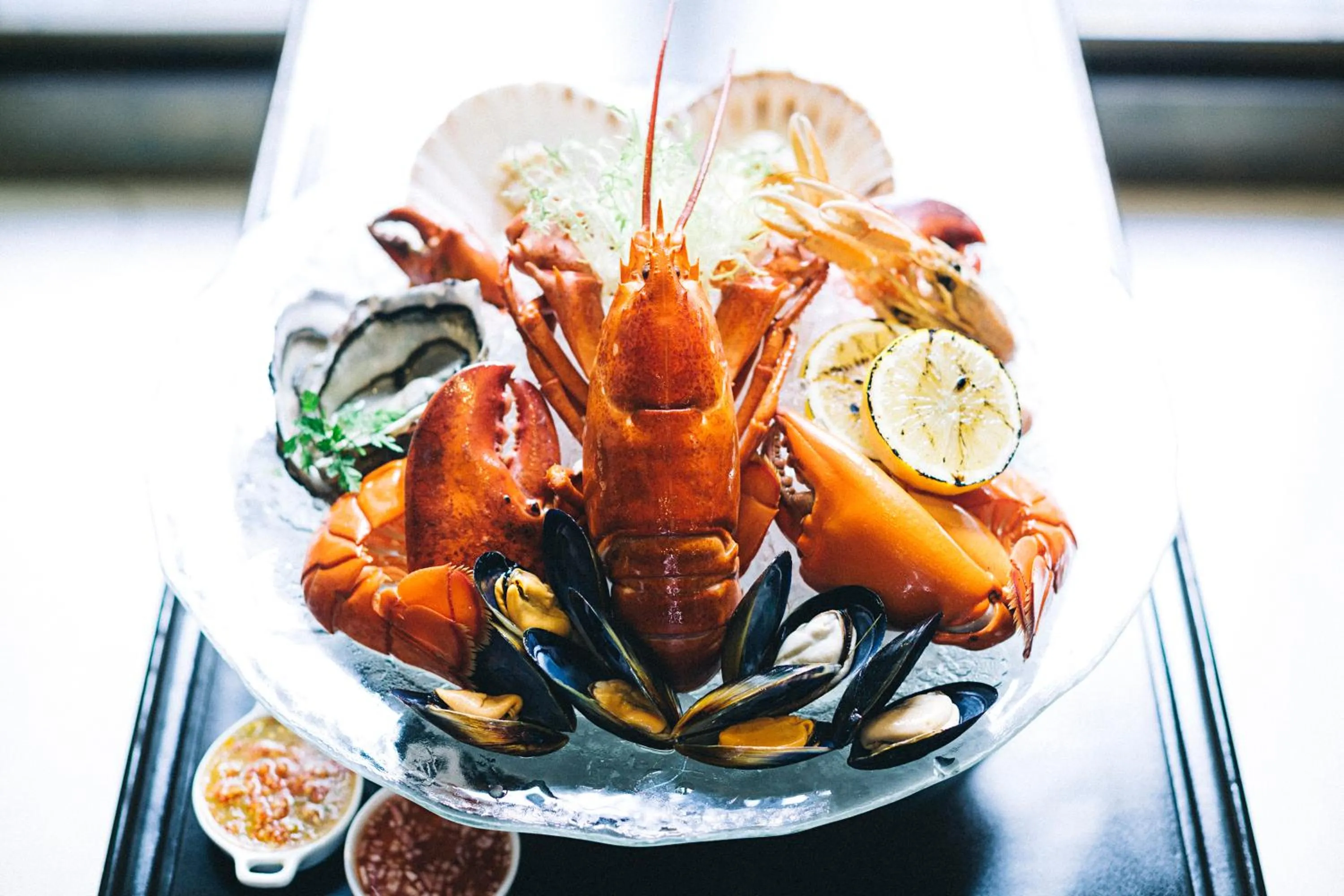 Food close-up in Anantara Siam Bangkok Hotel