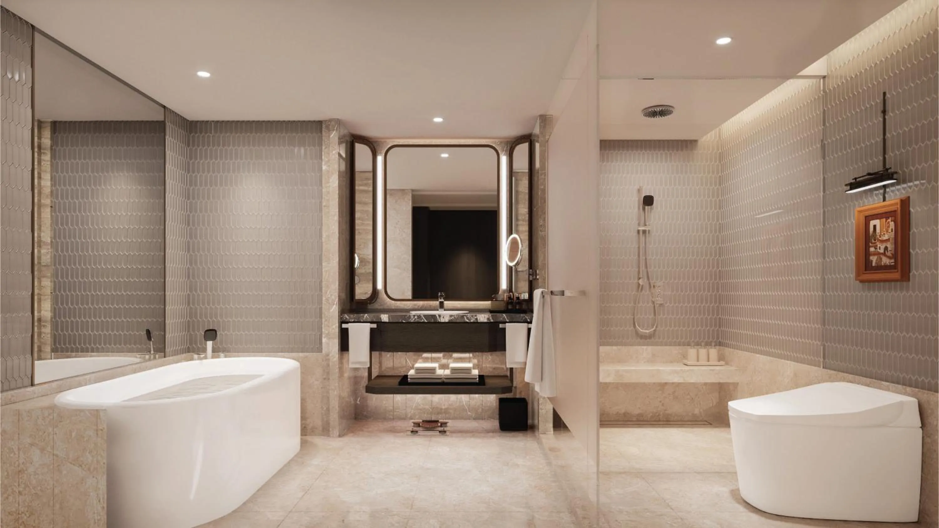 Bathroom in Anantara Siam Bangkok Hotel