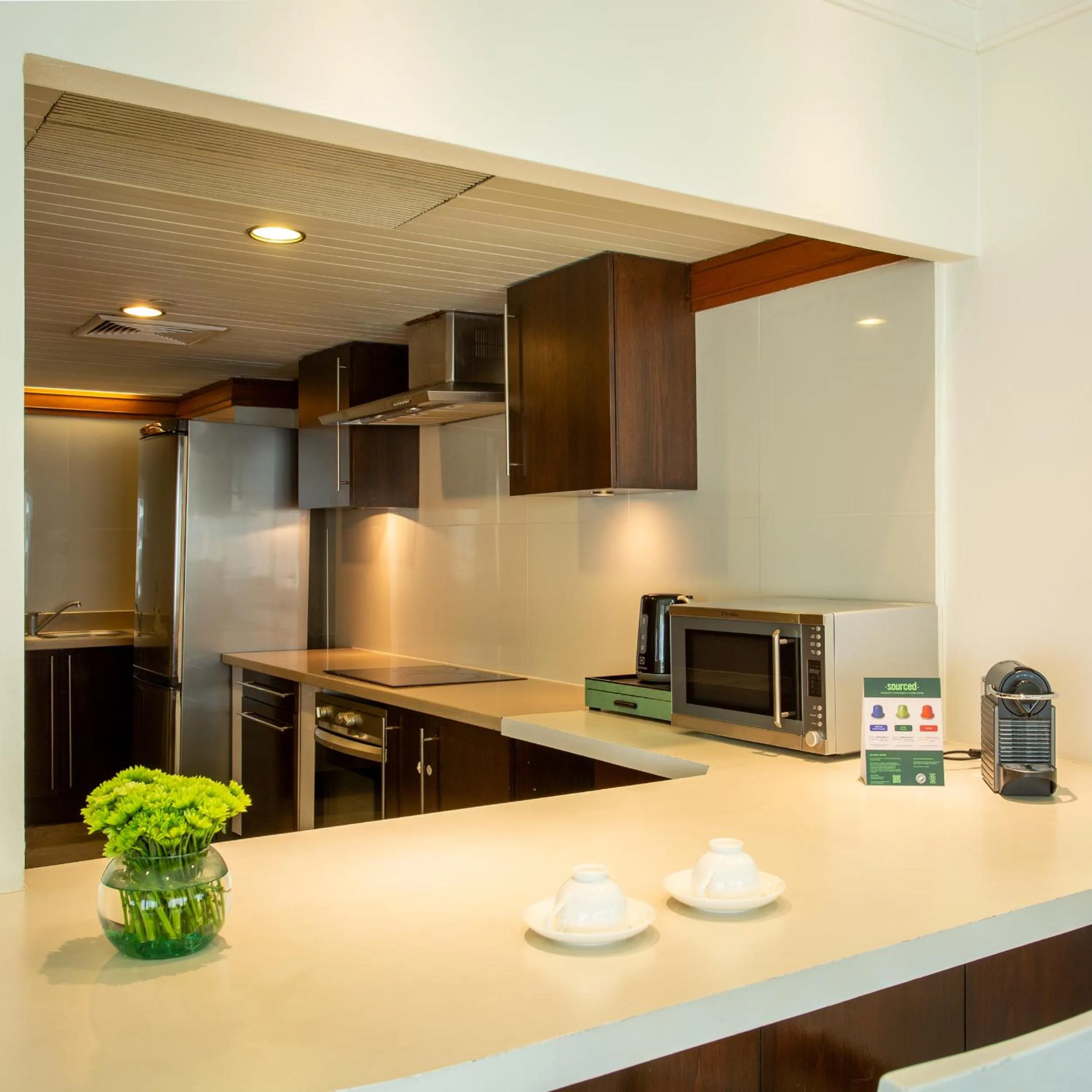 Kitchen or kitchenette in Anantara Siam Bangkok Hotel