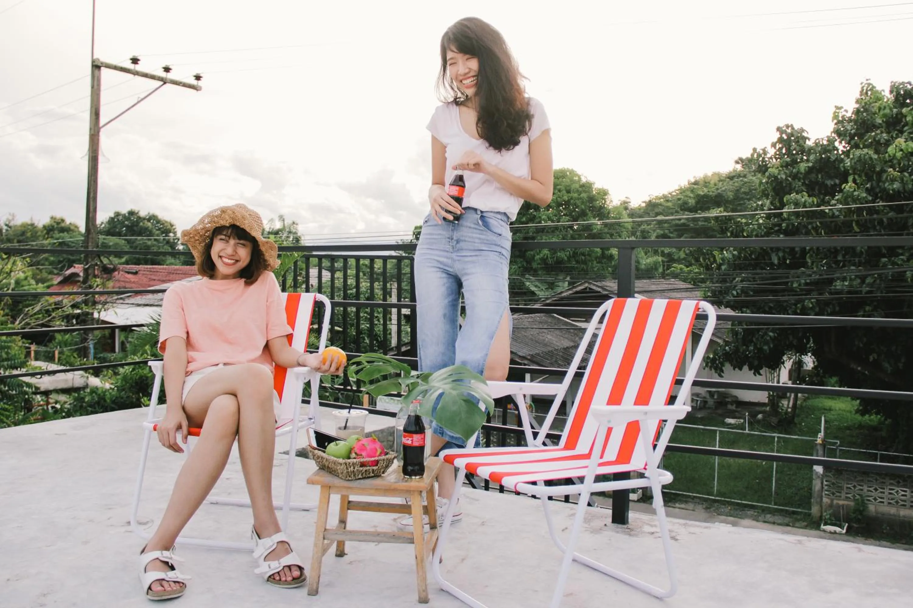 Balcony/Terrace in La moon