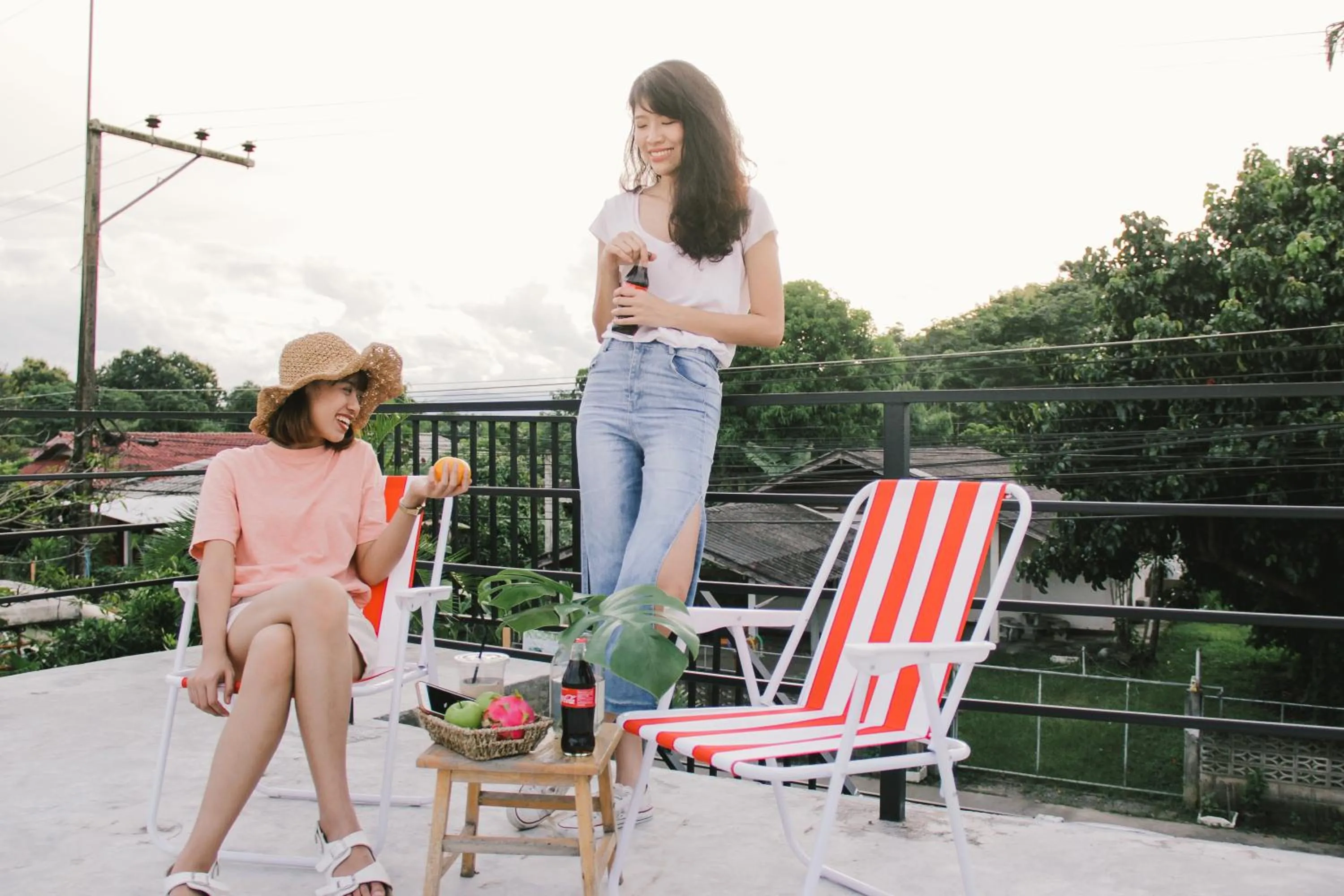 Balcony/Terrace in La moon