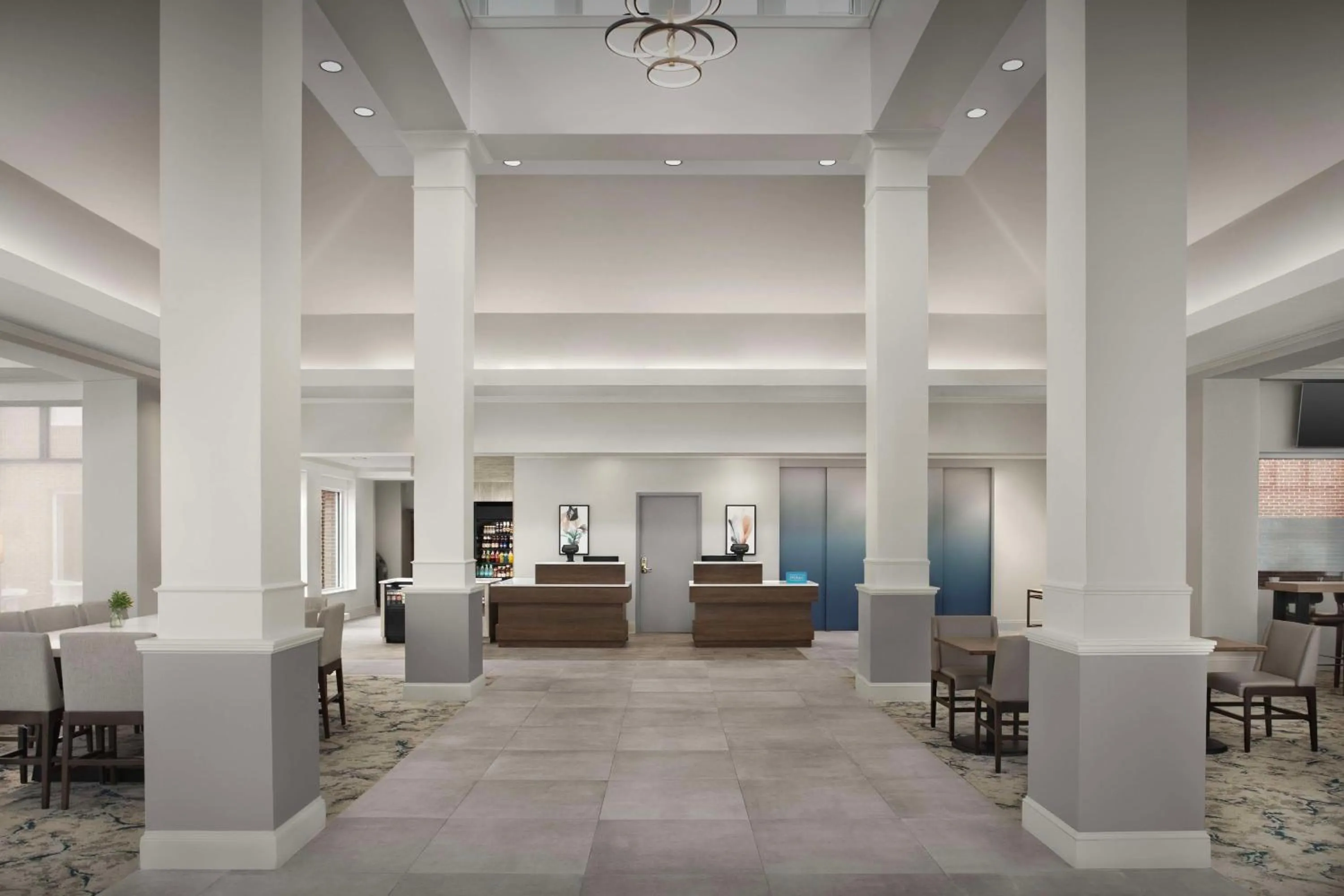 Lobby or reception in Hilton Garden Inn Atlanta North/Johns Creek