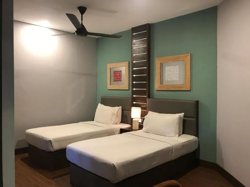 Bed in Perhentian Island Resort