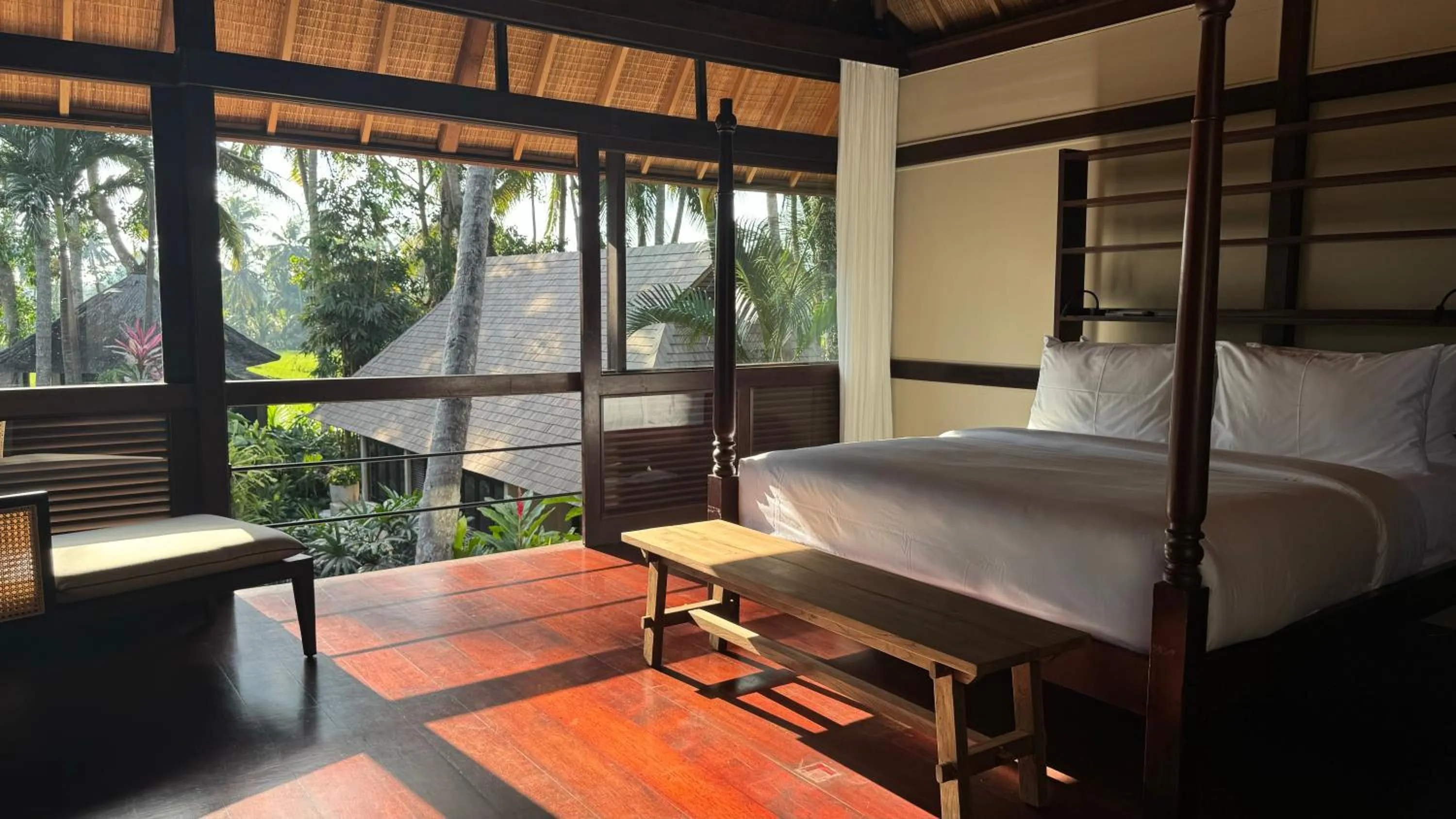 Bed in Villa Pantulan Bali