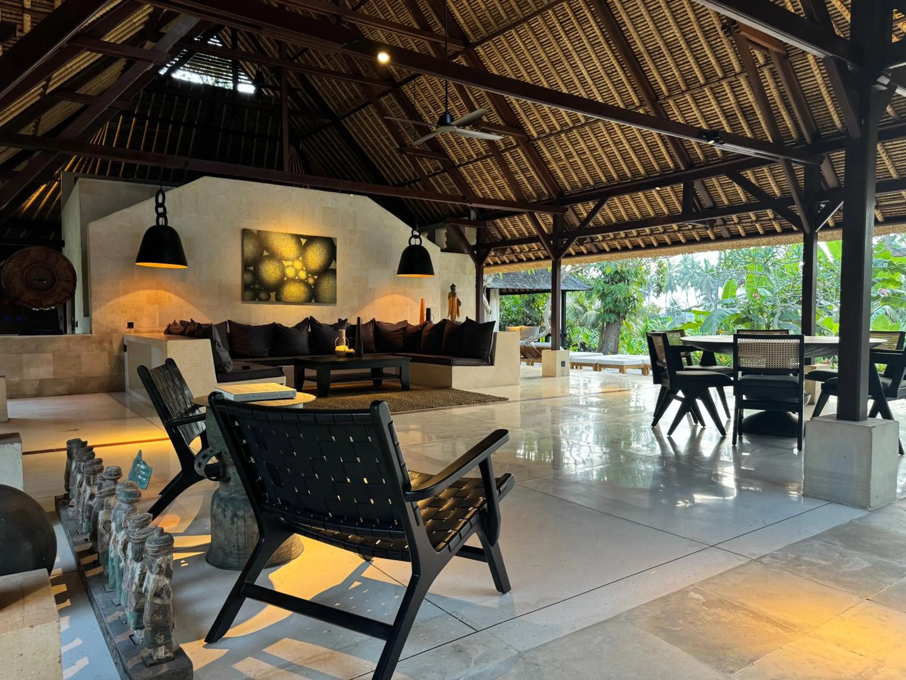 Living room in Villa Pantulan Bali