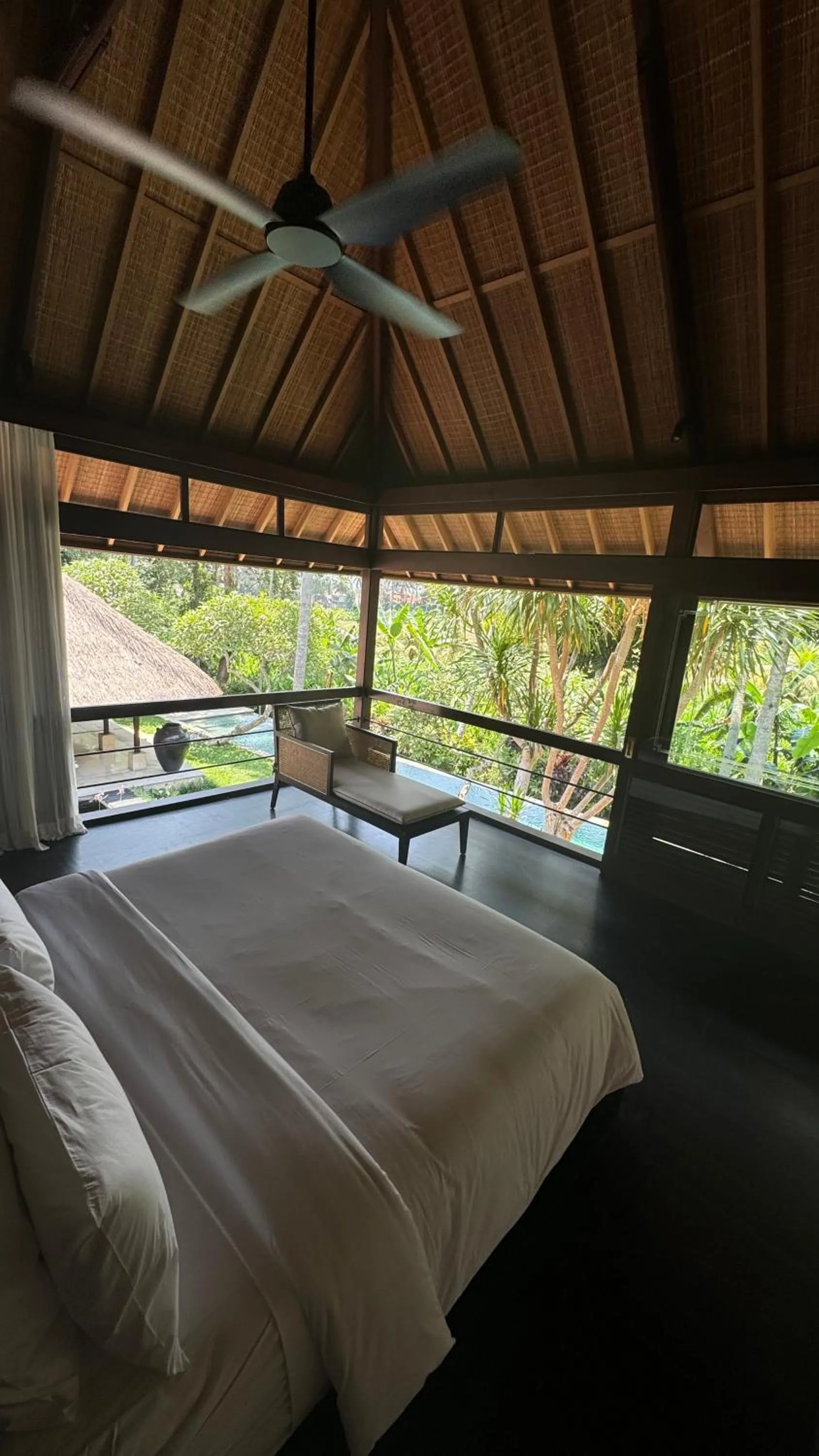 Bed in Villa Pantulan Bali
