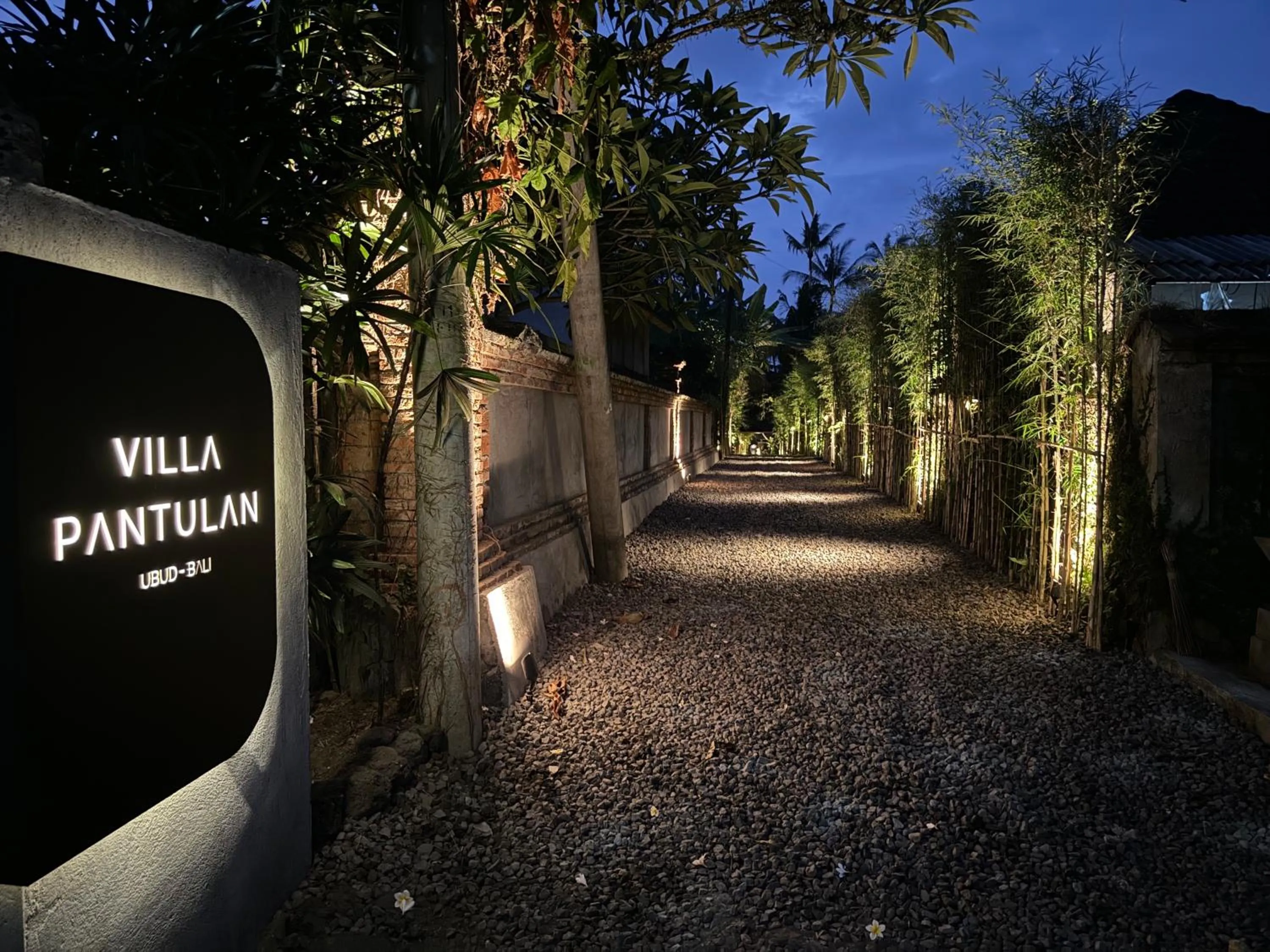 Facade/entrance in Villa Pantulan Bali