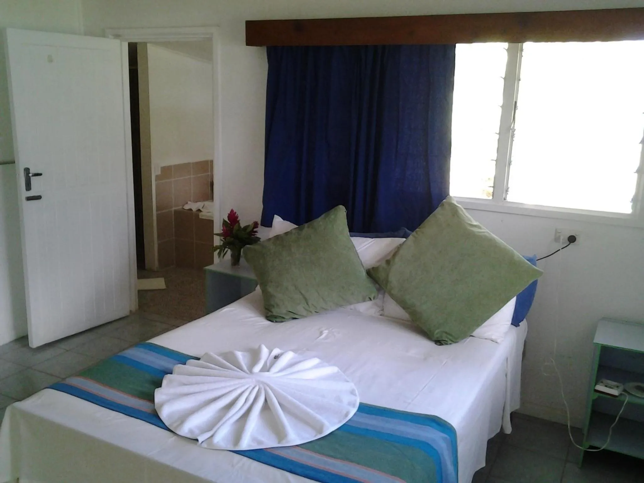 Bed in Daku Resort