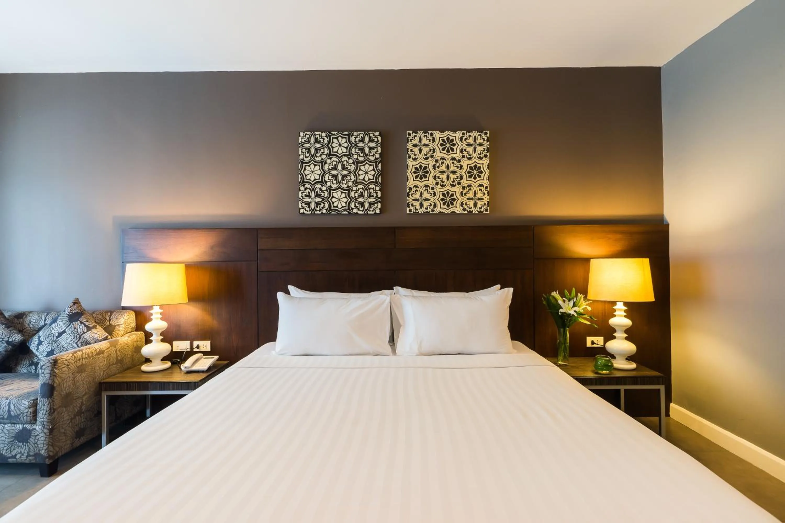 Bed in Sea Me Spring Hotel