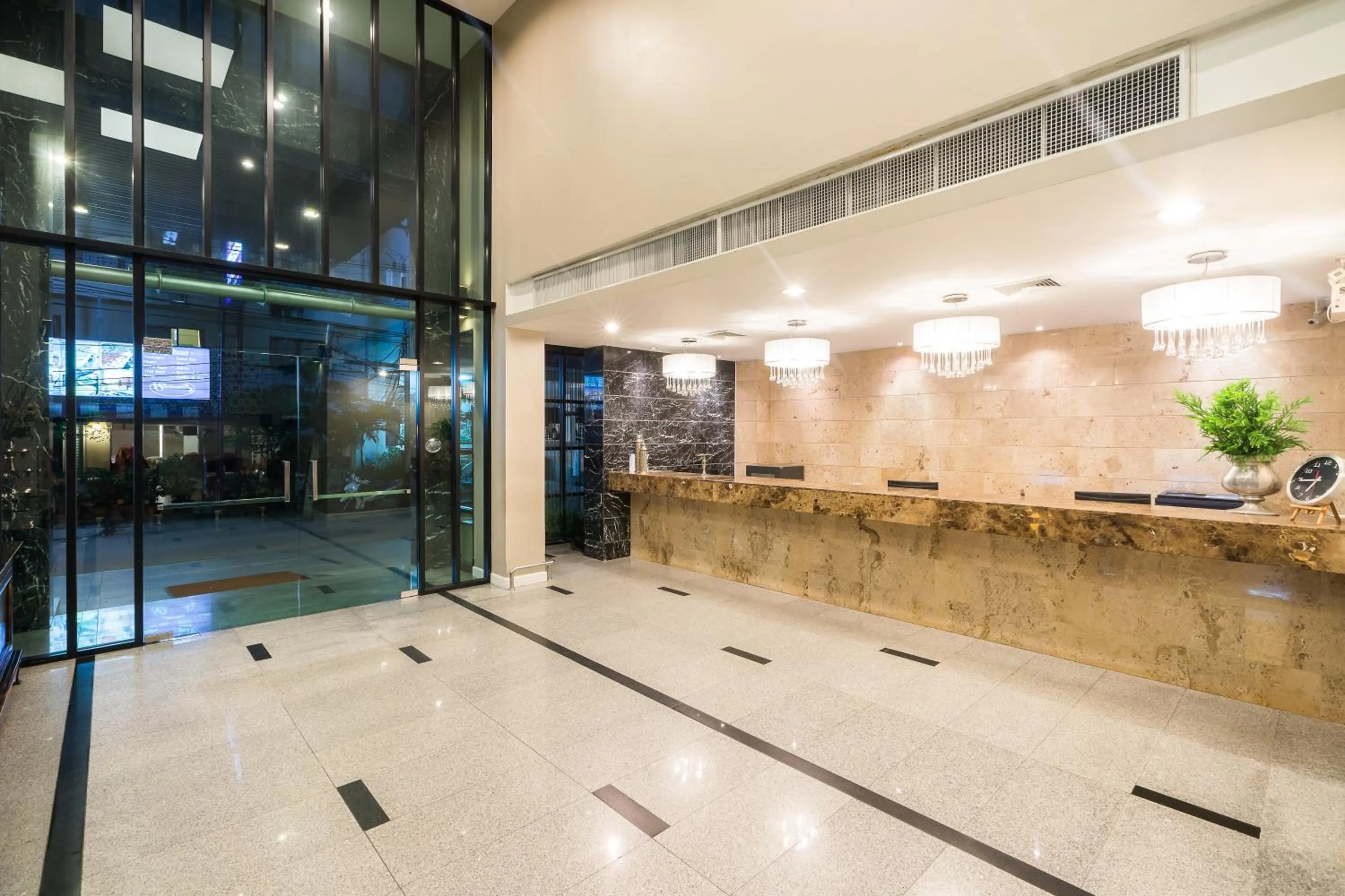 Lobby or reception in Sea Me Spring Hotel