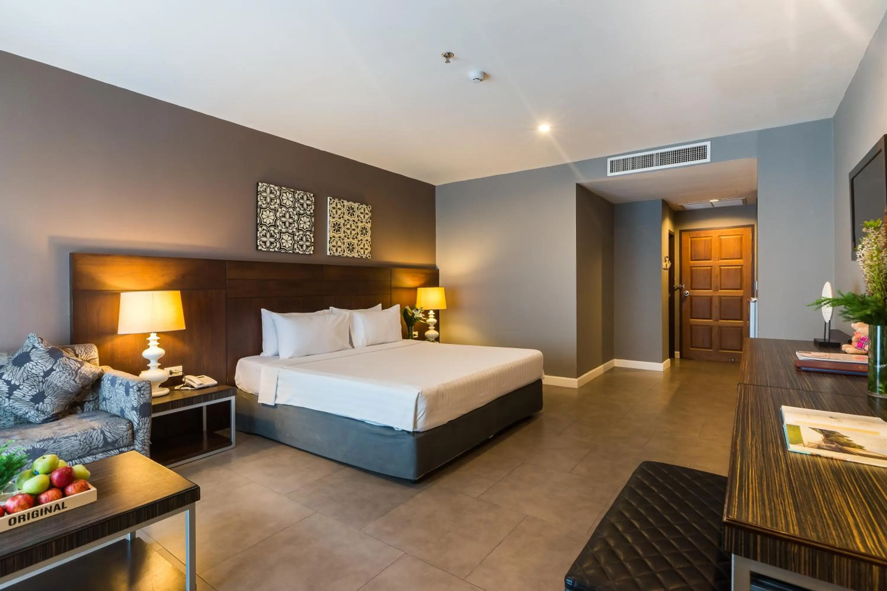 Bedroom, Bed in Sea Me Spring Hotel