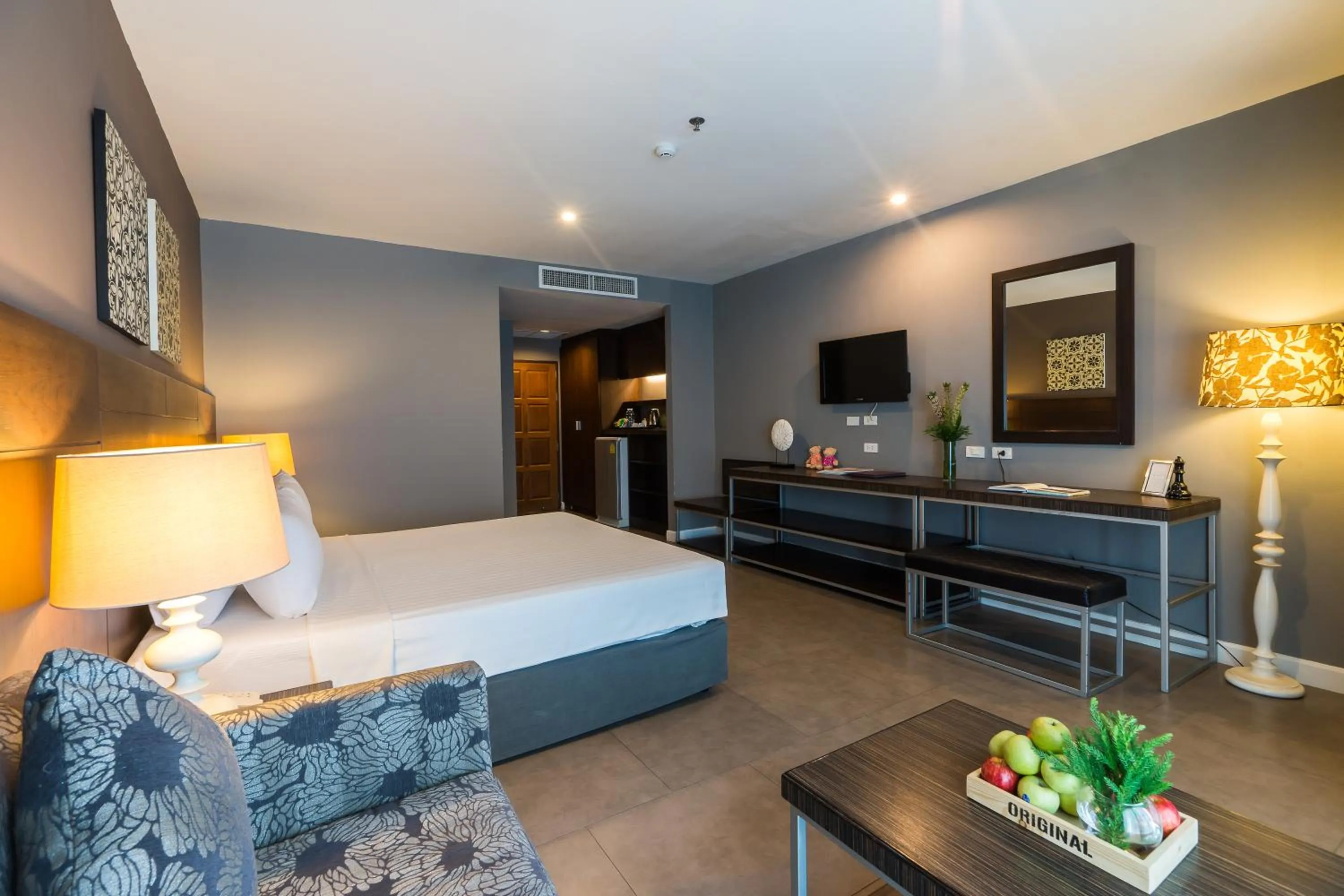 Bedroom, Bed in Sea Me Spring Hotel