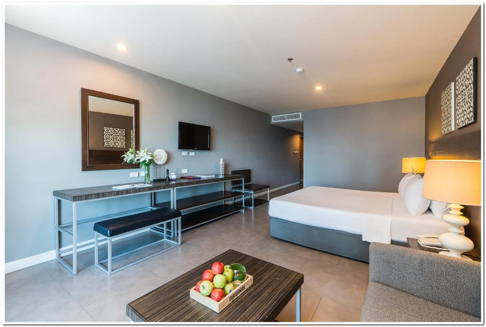 Bedroom, Bed in Sea Me Spring Hotel