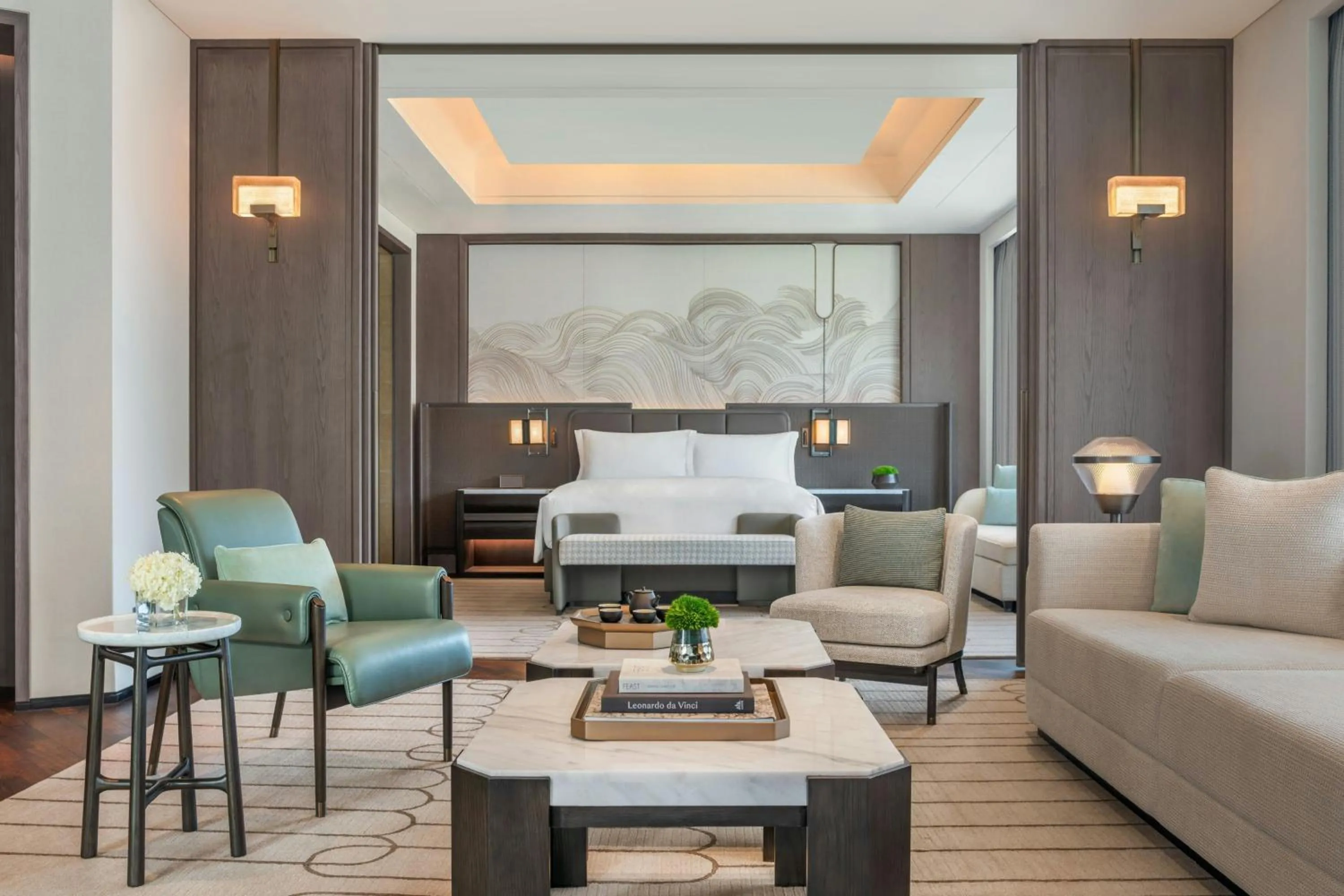 Photo of the whole room in The Ritz-Carlton, Shenzhen