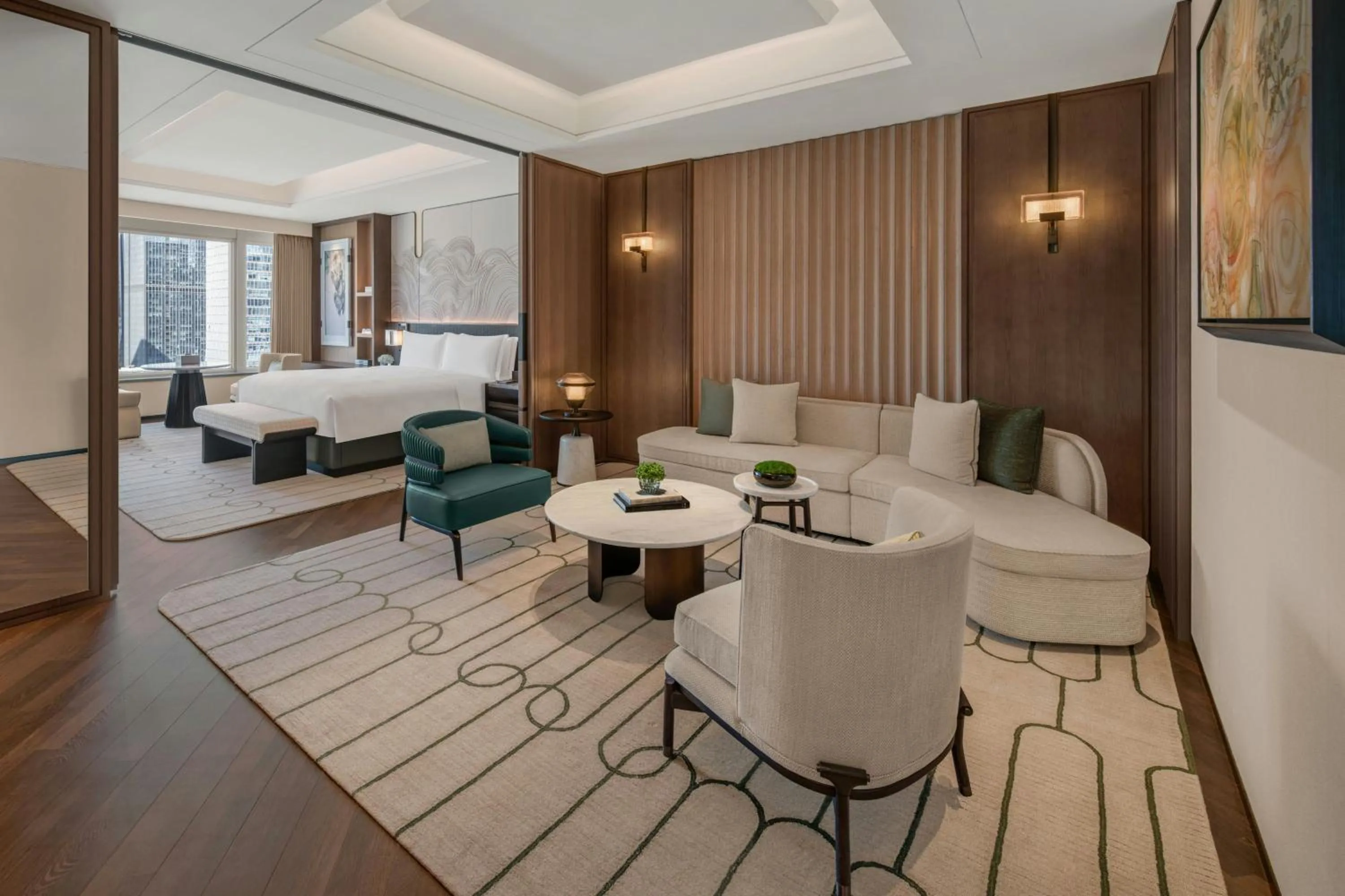 Living room in The Ritz-Carlton, Shenzhen