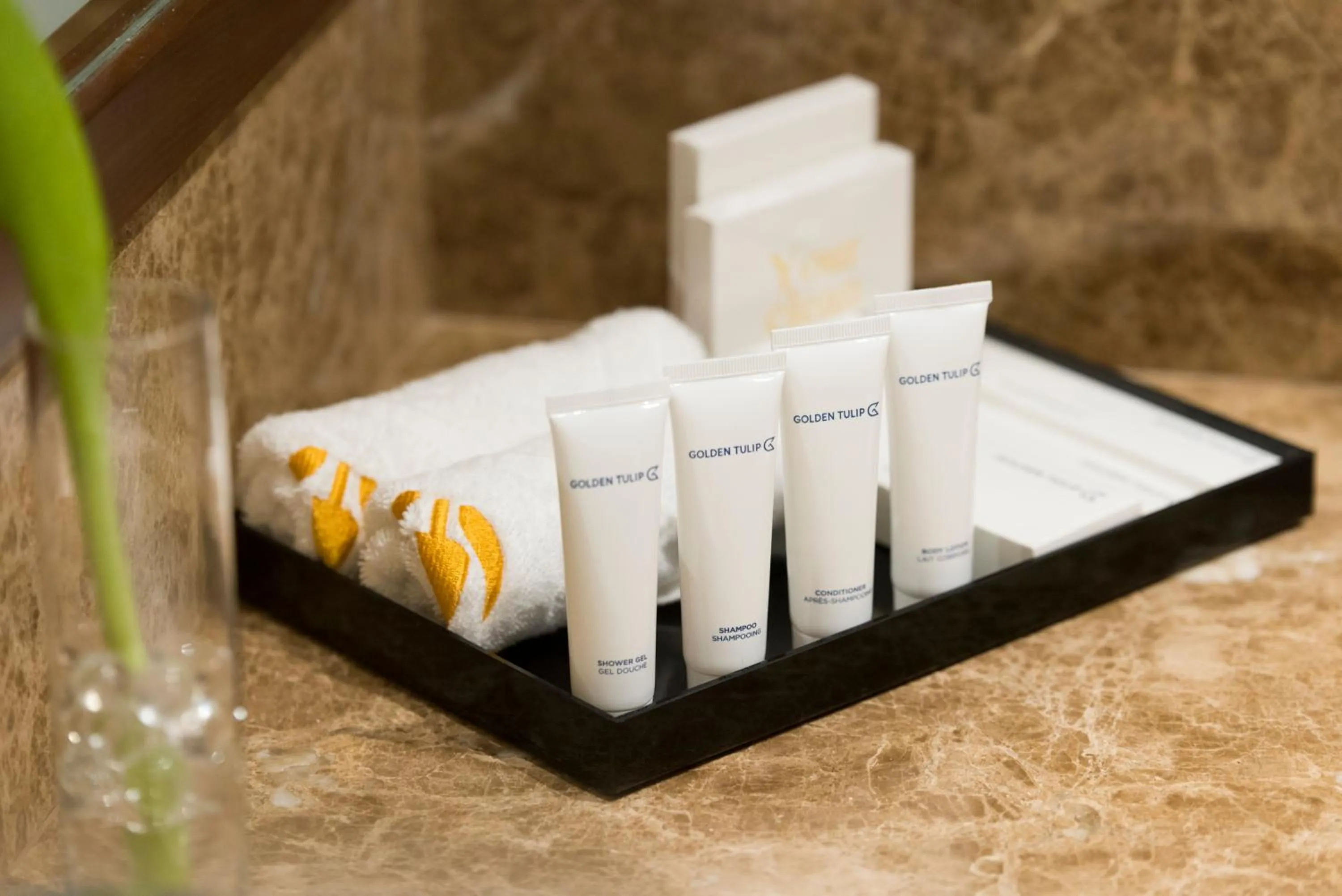 Bathroom in Golden Tulip Media Hotel