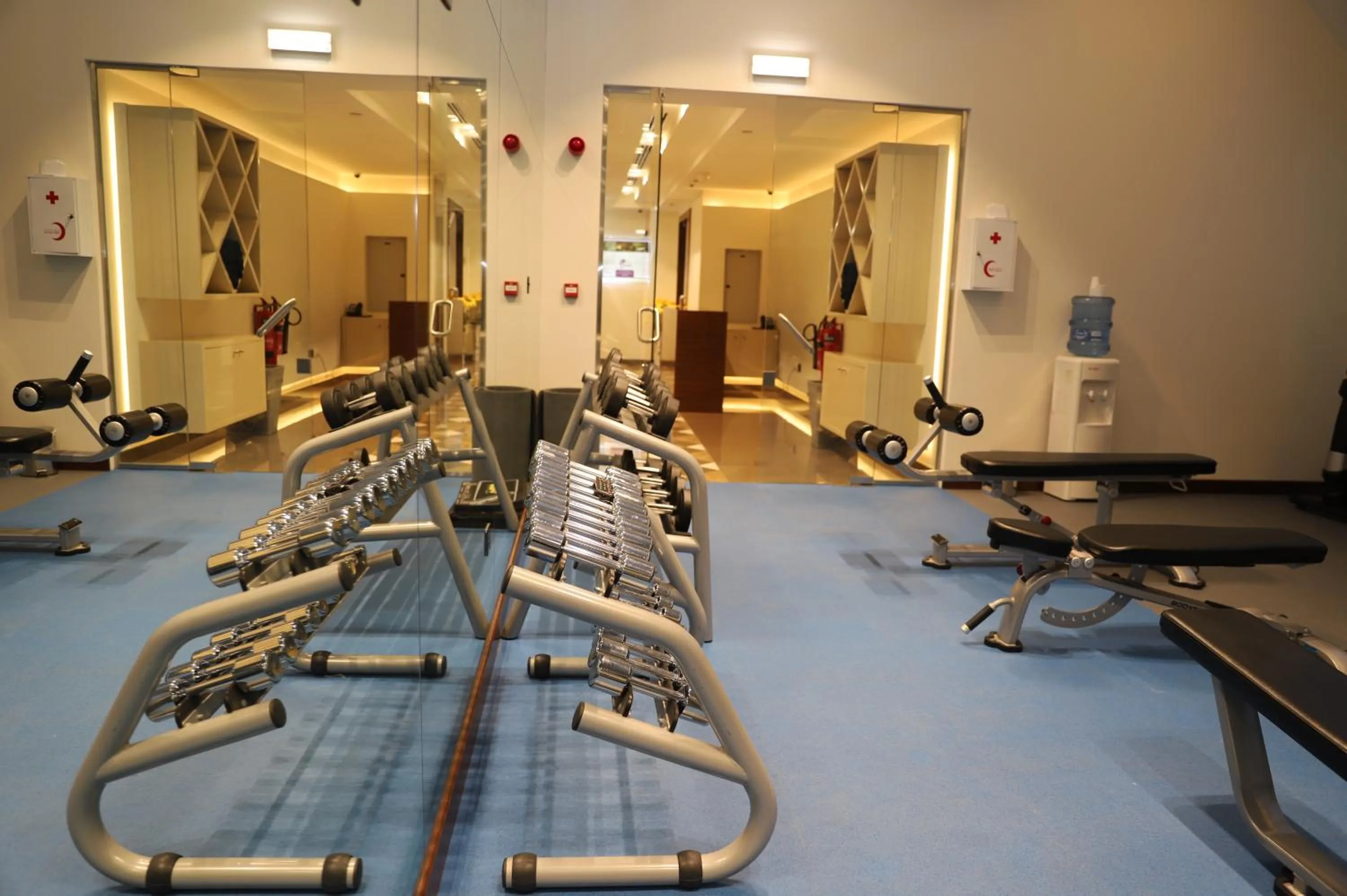 Fitness centre/facilities in Golden Tulip Media Hotel