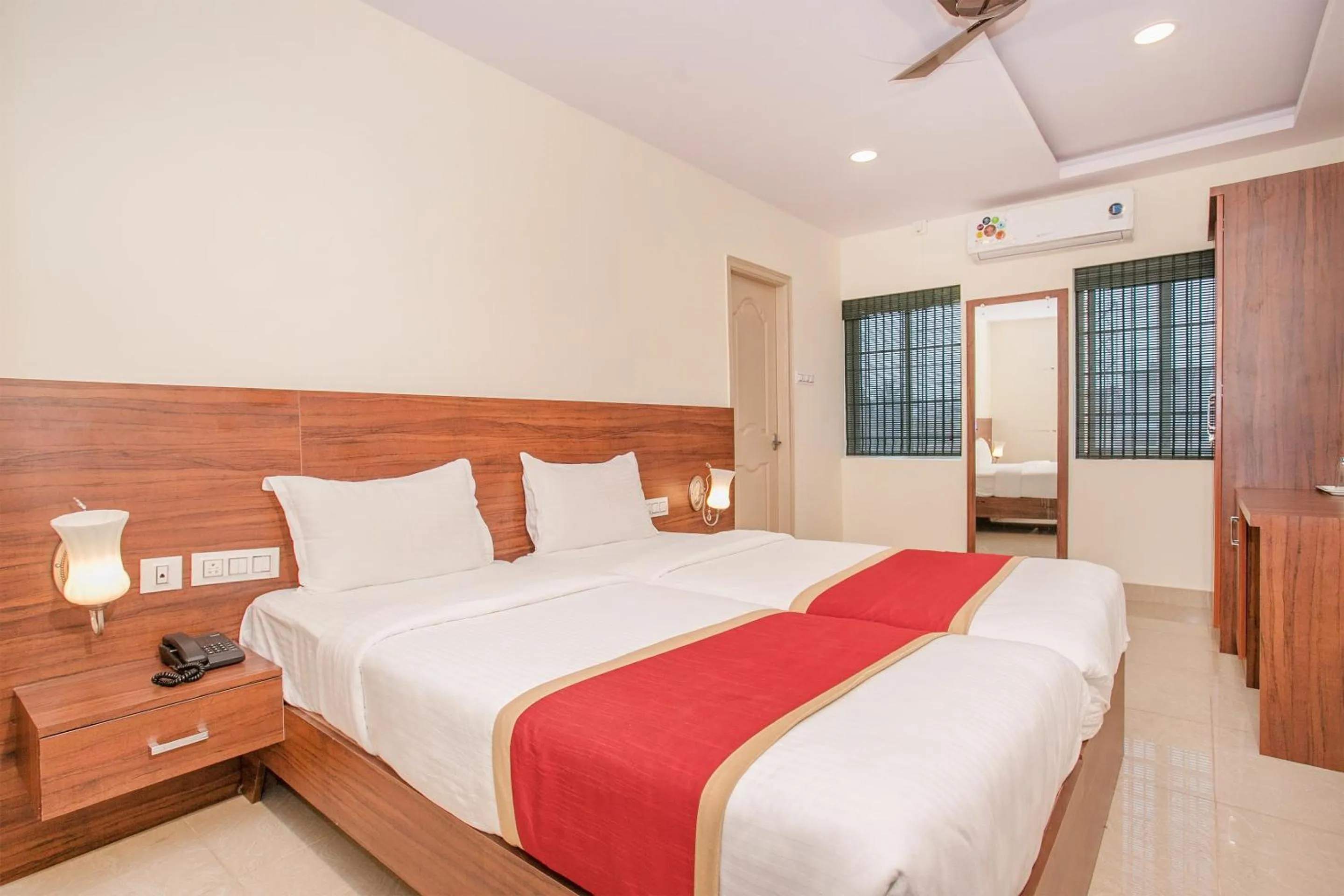 Bed in Hotel Blue Bell