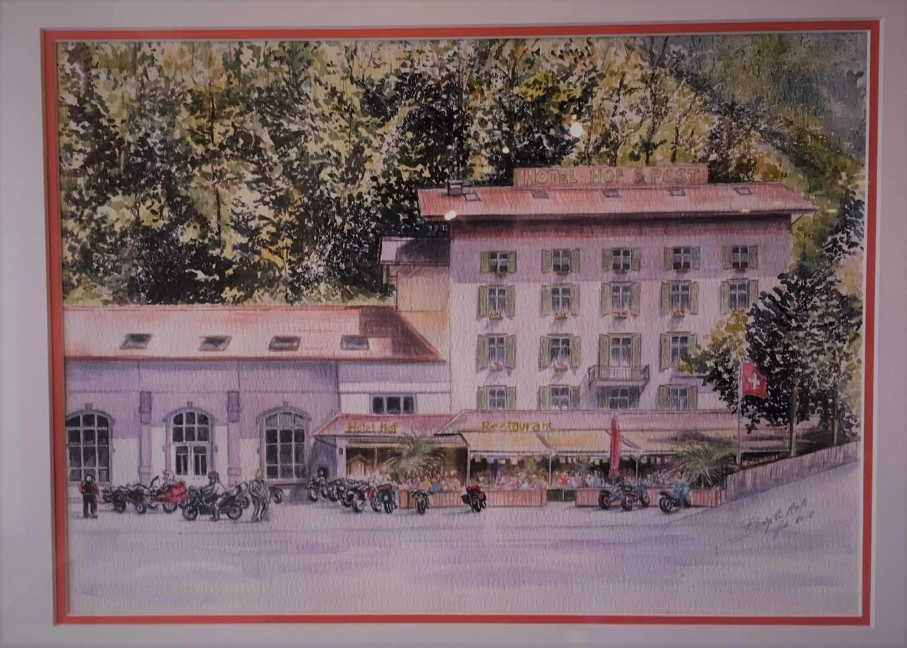 Property logo or sign in Hotel Hof und Post