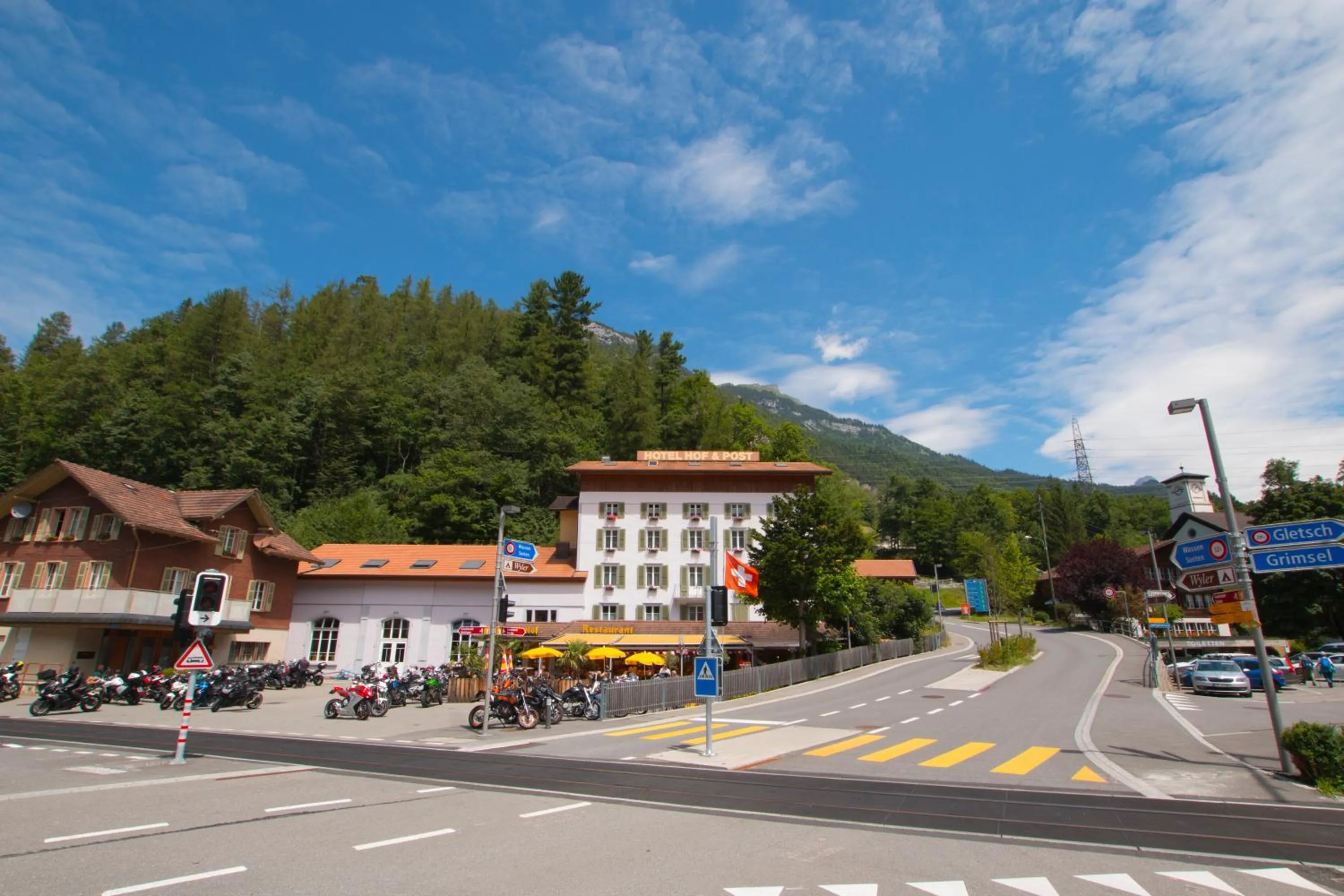 Garden in Hotel Hof und Post