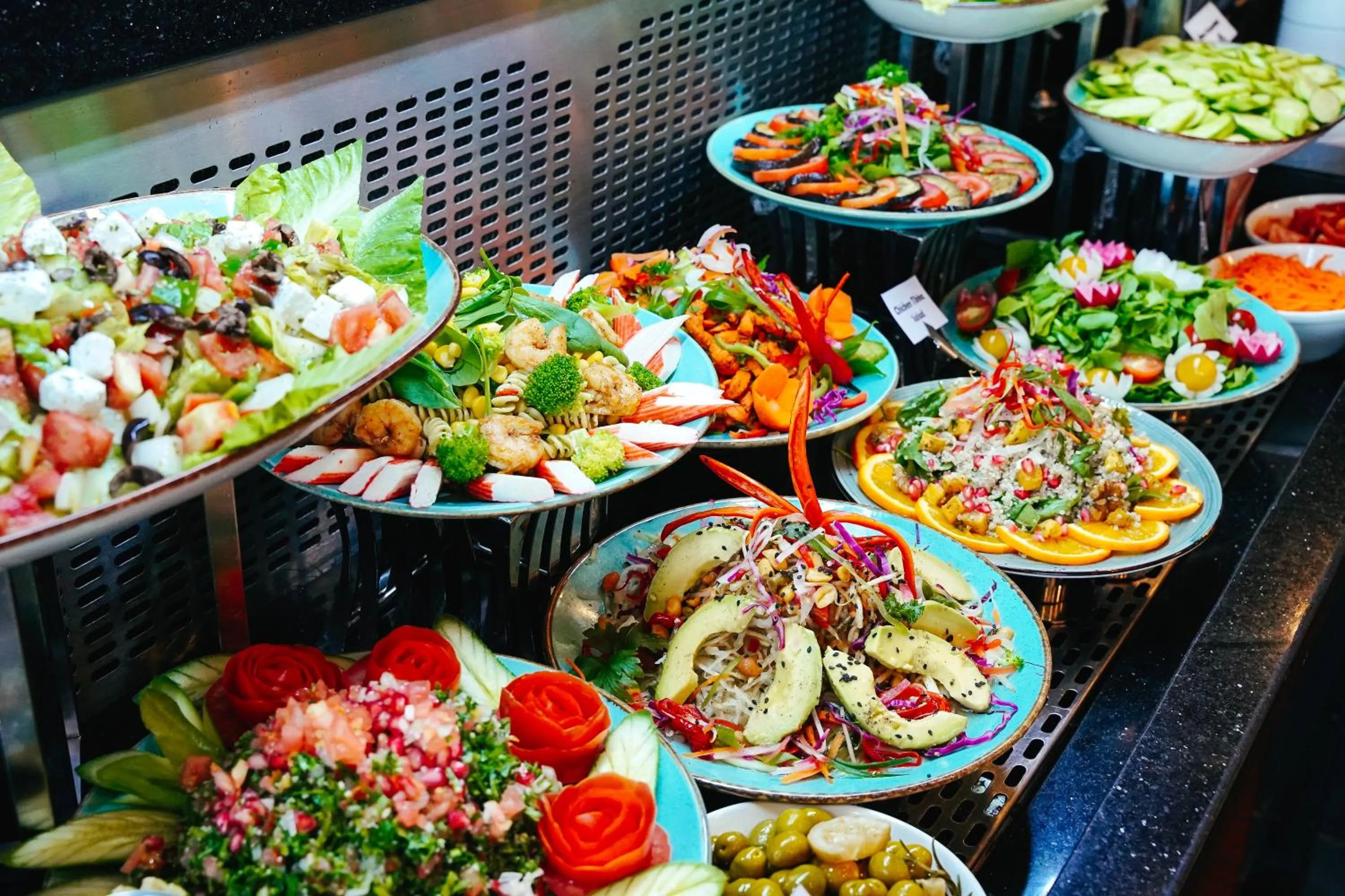 Food close-up in Cristal Hotel Abu Dhabi