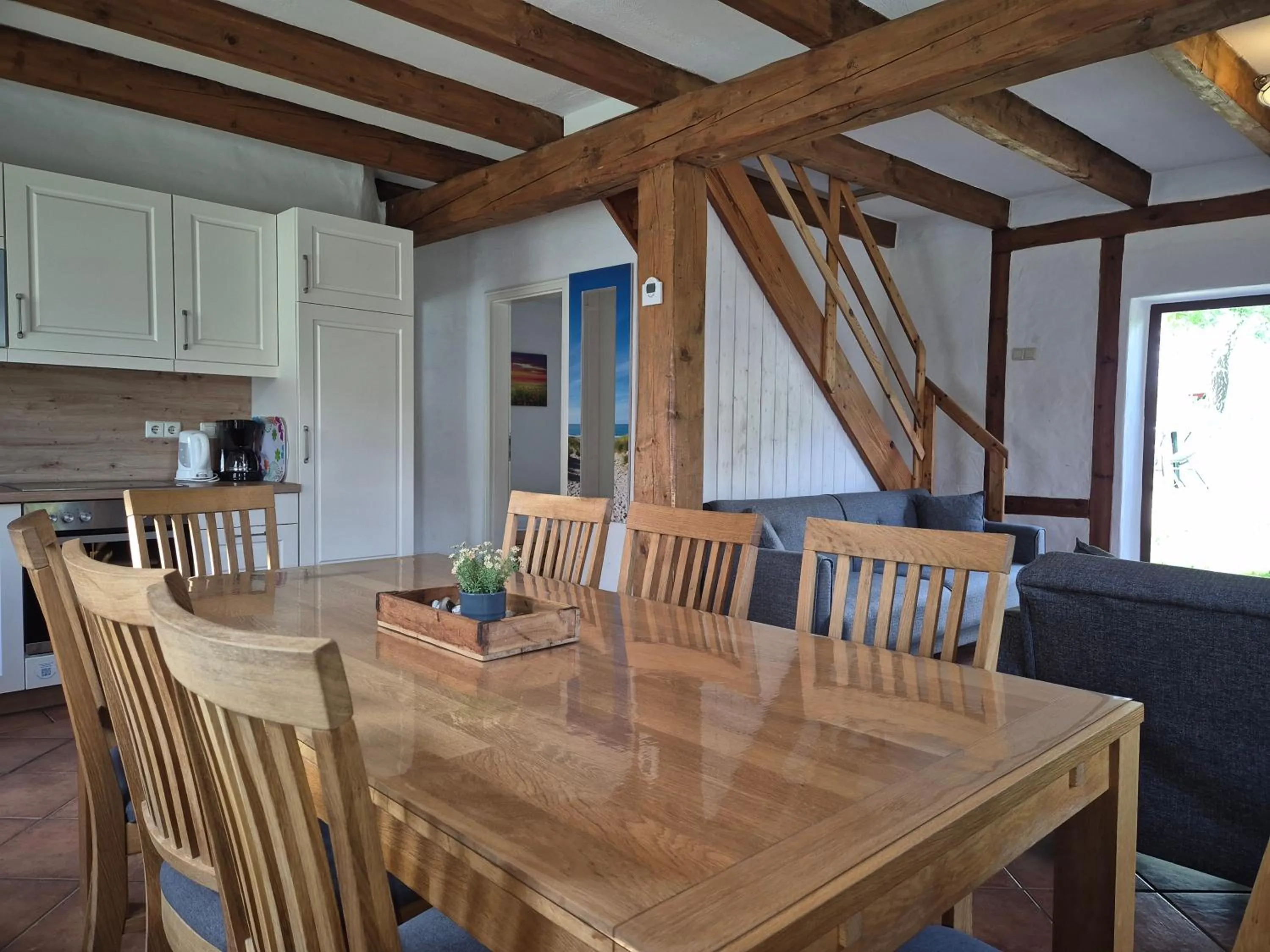 Dining area in Reethäuser auf Rügen