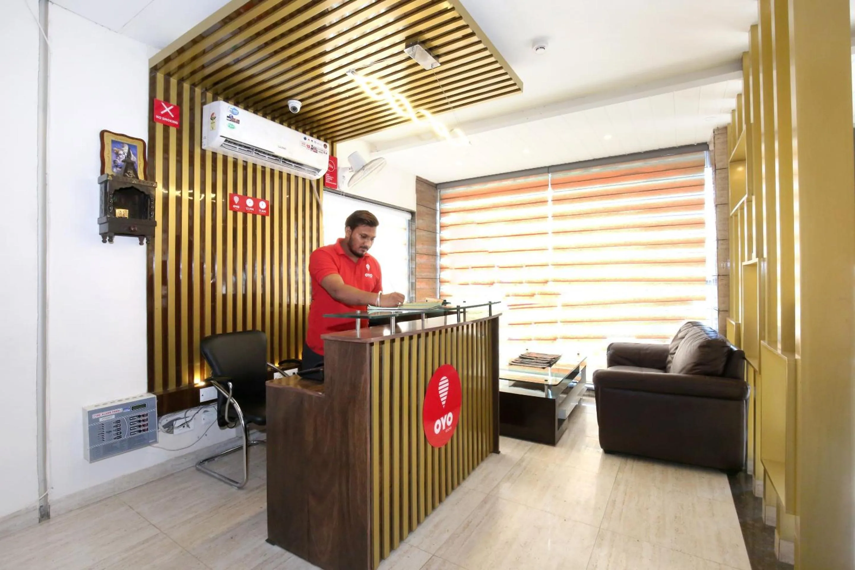 Lobby or reception in Hotel O Tricity Relax Inn