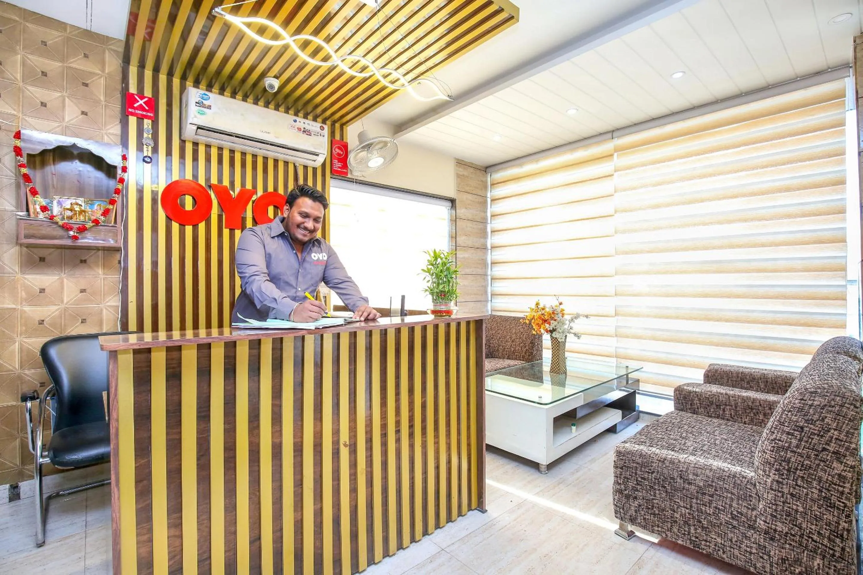 Lobby or reception in Hotel O Tricity Relax Inn