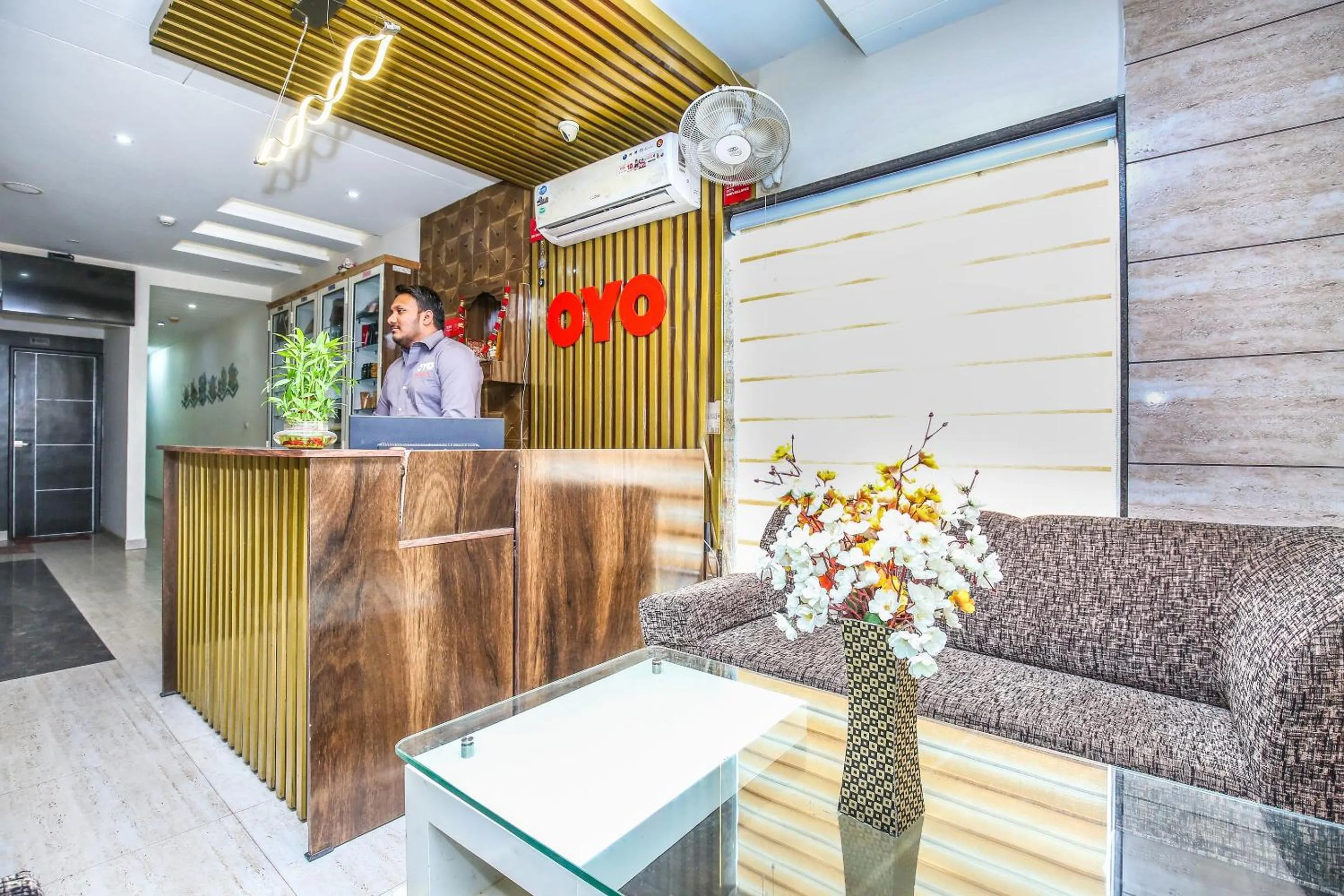 Lobby or reception in Hotel O Tricity Relax Inn