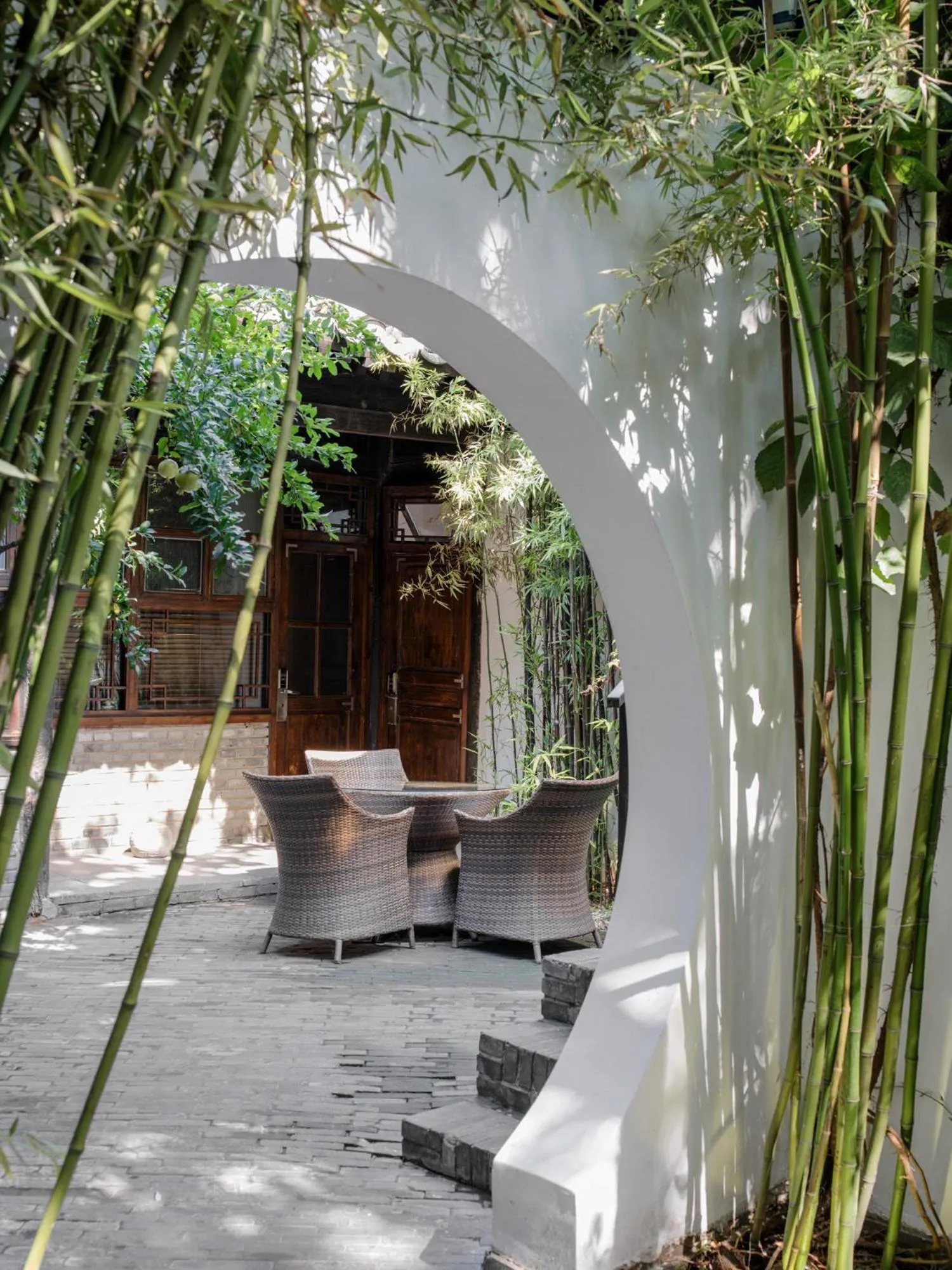 Garden in The Orchid Hotel - Old Town & Drum Tower