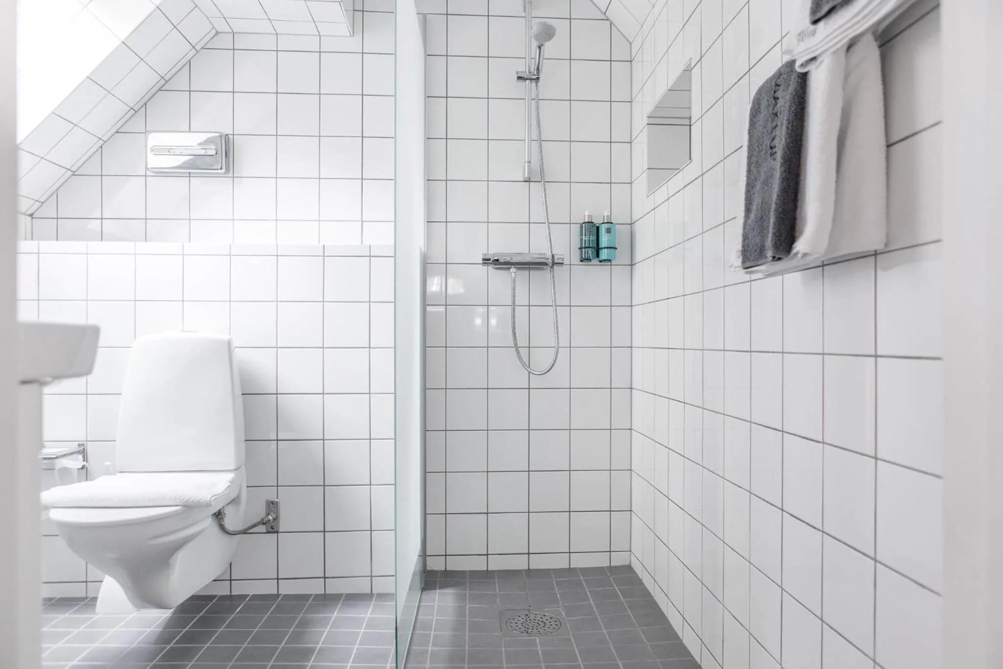 Bathroom in Hotell St Clemens