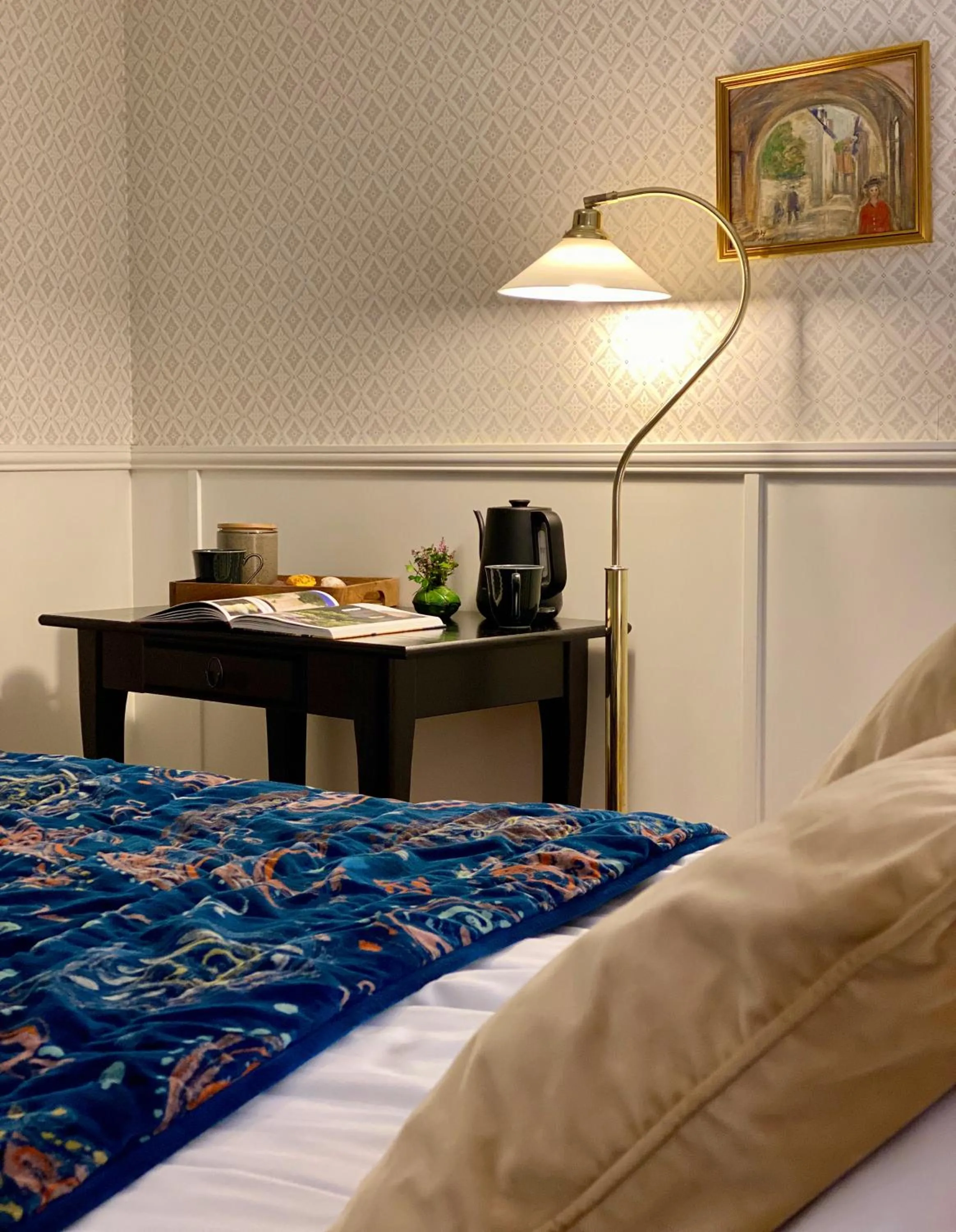 Bed in Hotell St Clemens