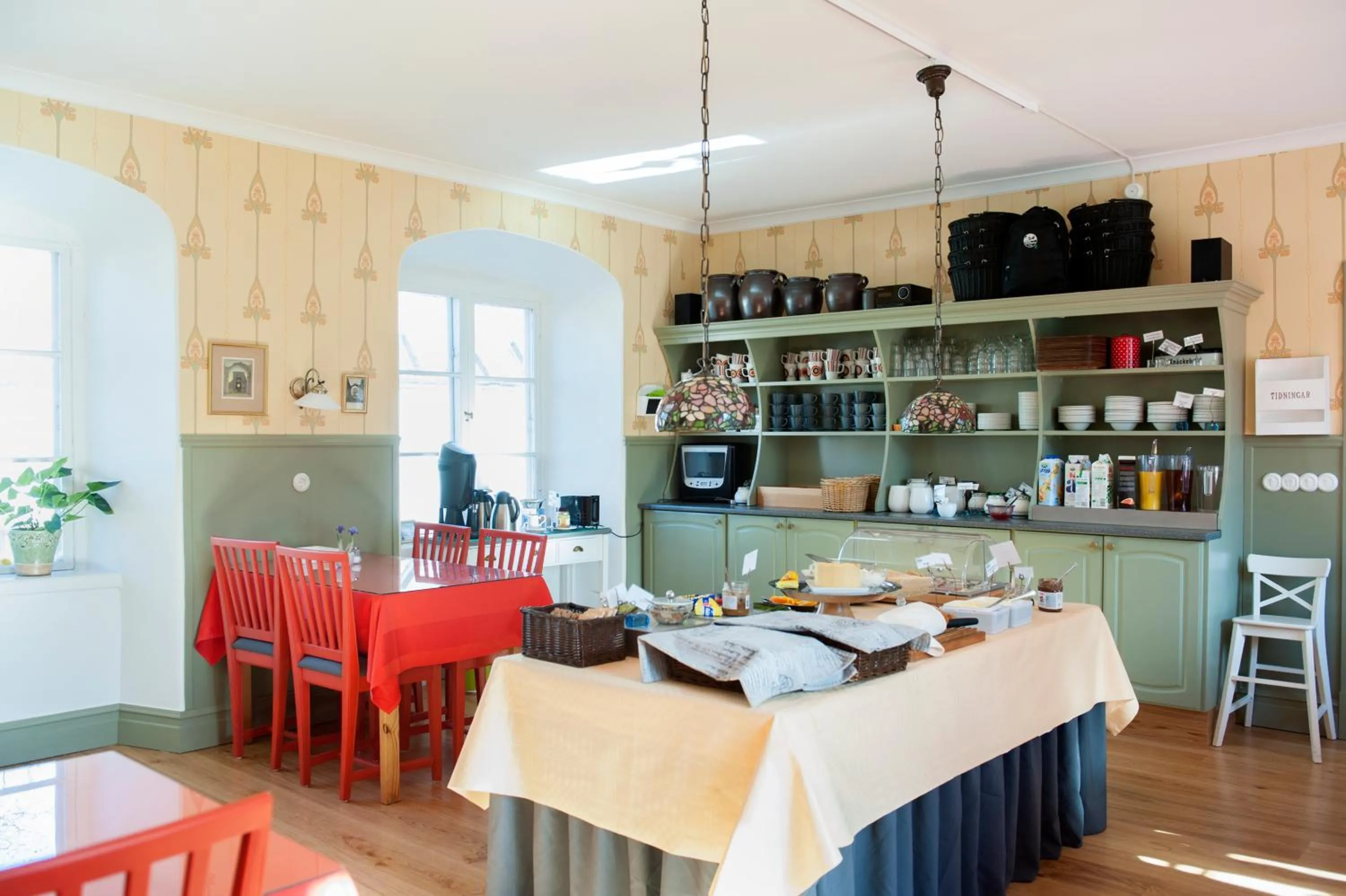 Restaurant/places to eat in Hotell St Clemens