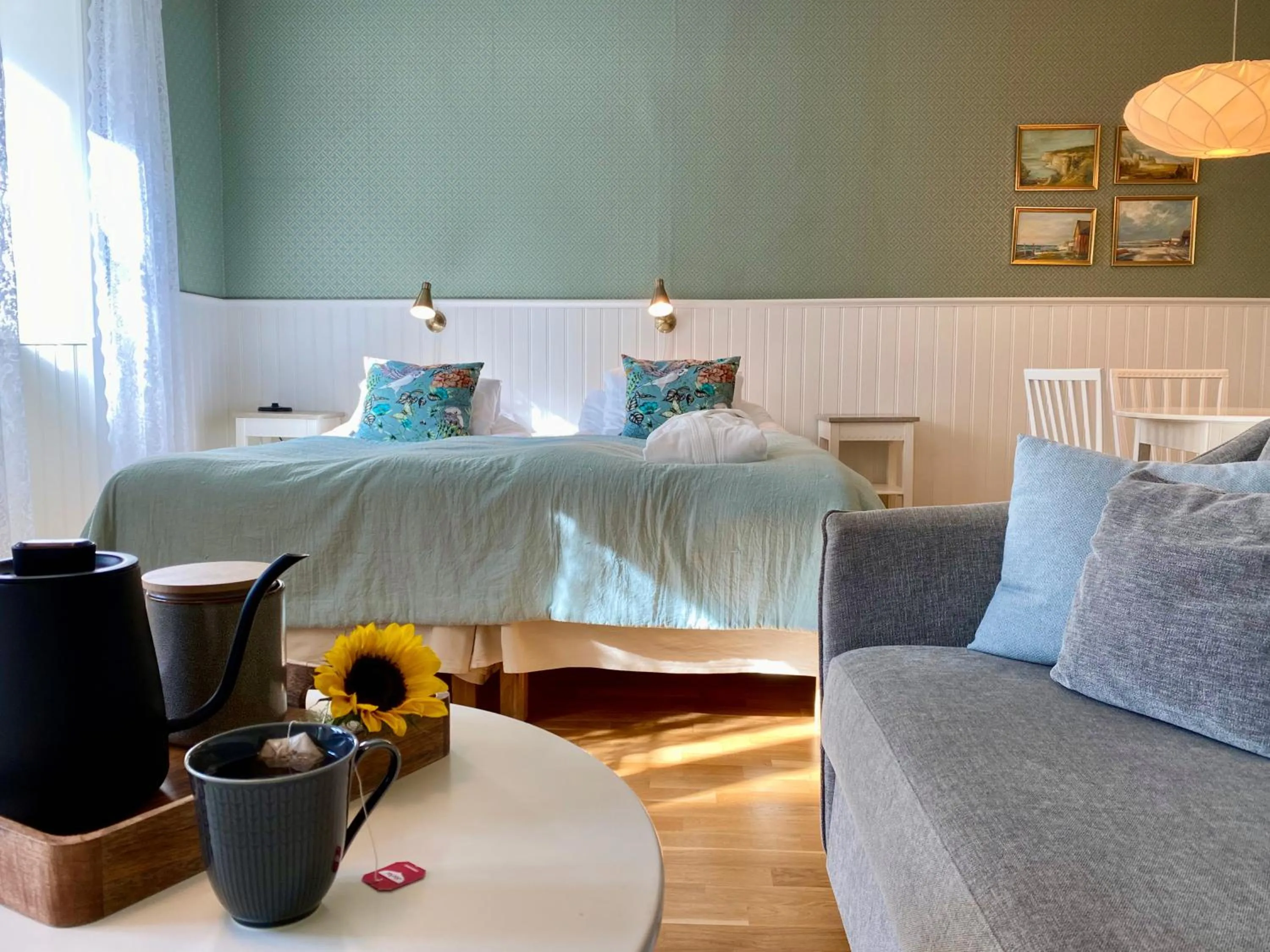 Bed in Hotell St Clemens