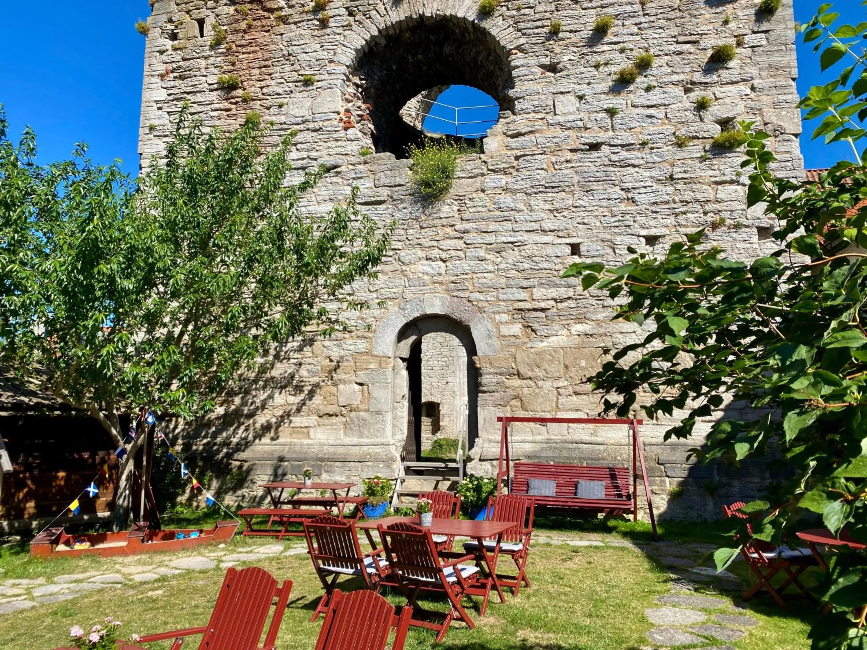 Garden in Hotell St Clemens