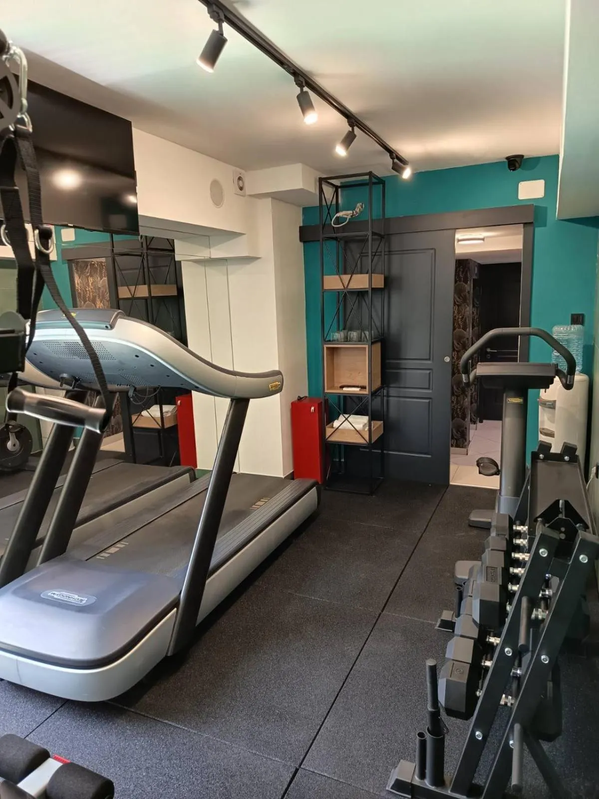 Fitness centre/facilities in City Park Hotel