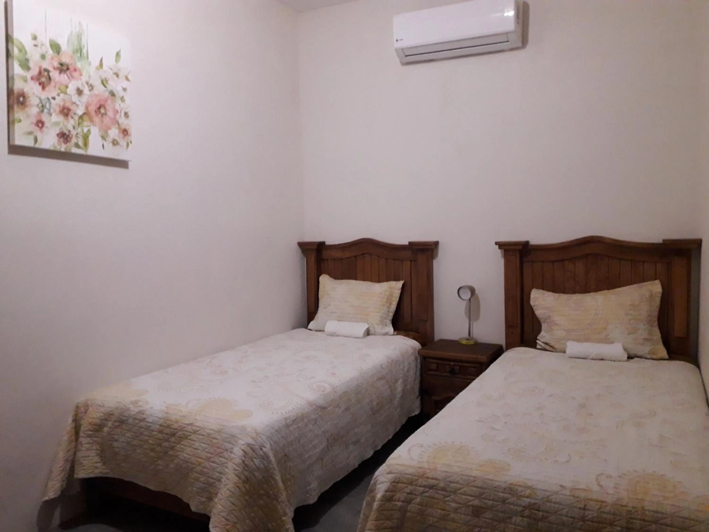 Bed in Hotel Purisima Concepción