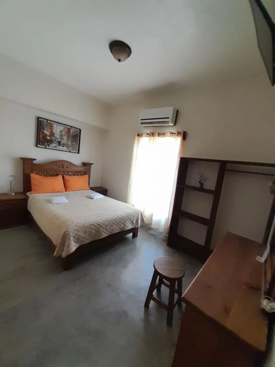 Bed in Hotel Purisima Concepción