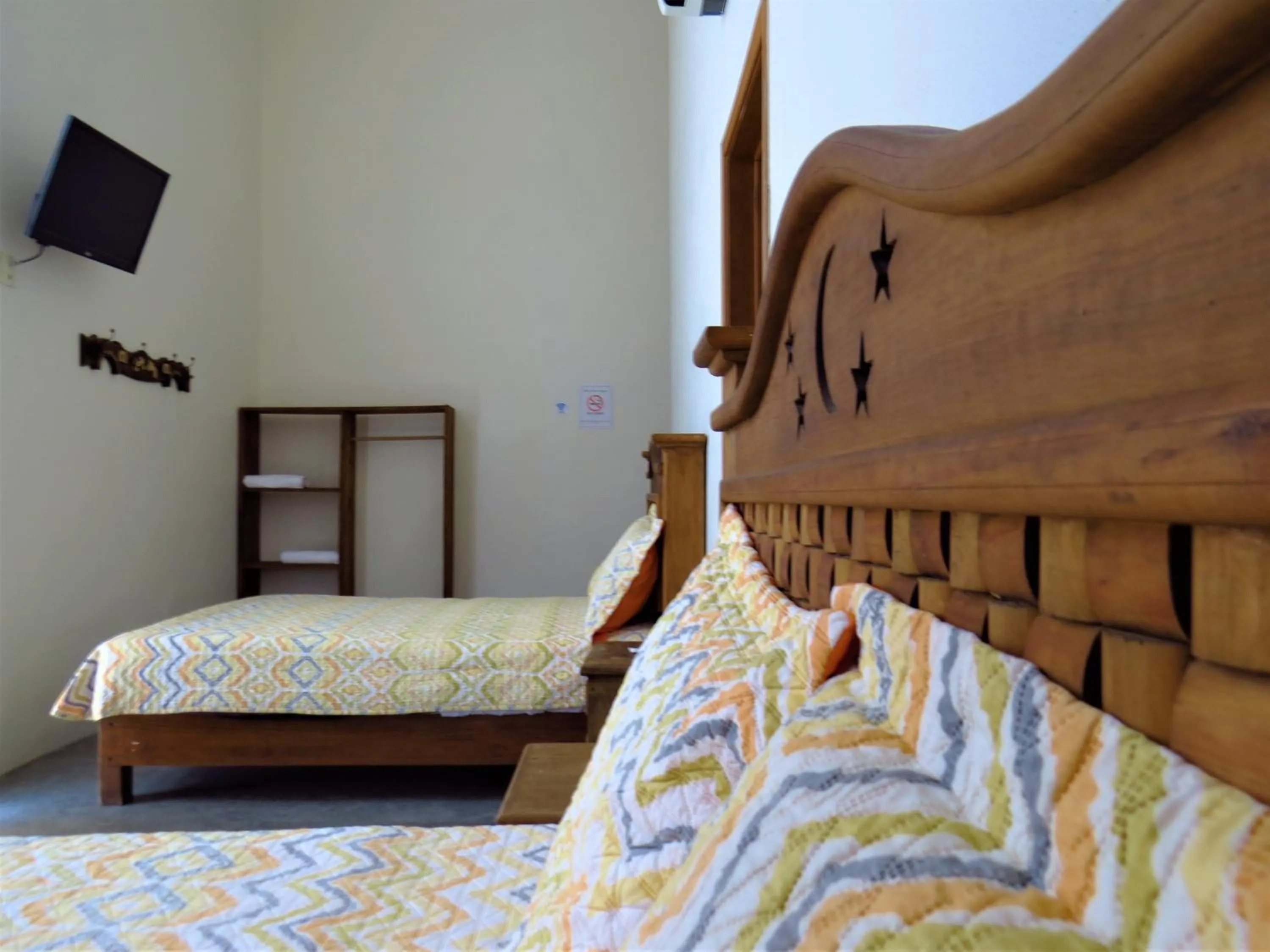 Bed in Hotel Purisima Concepción