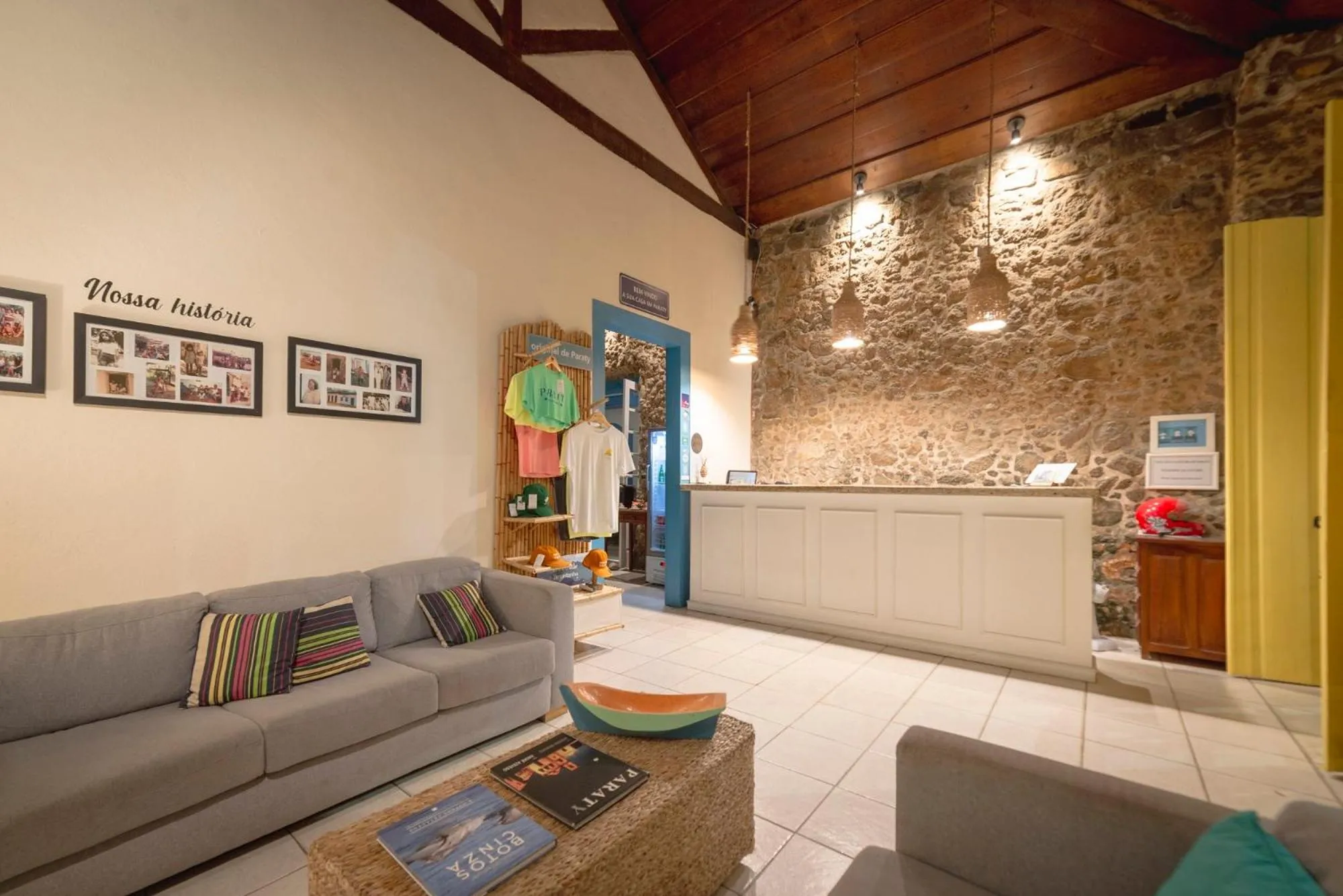 Lobby or reception in Pousada Vila do Porto