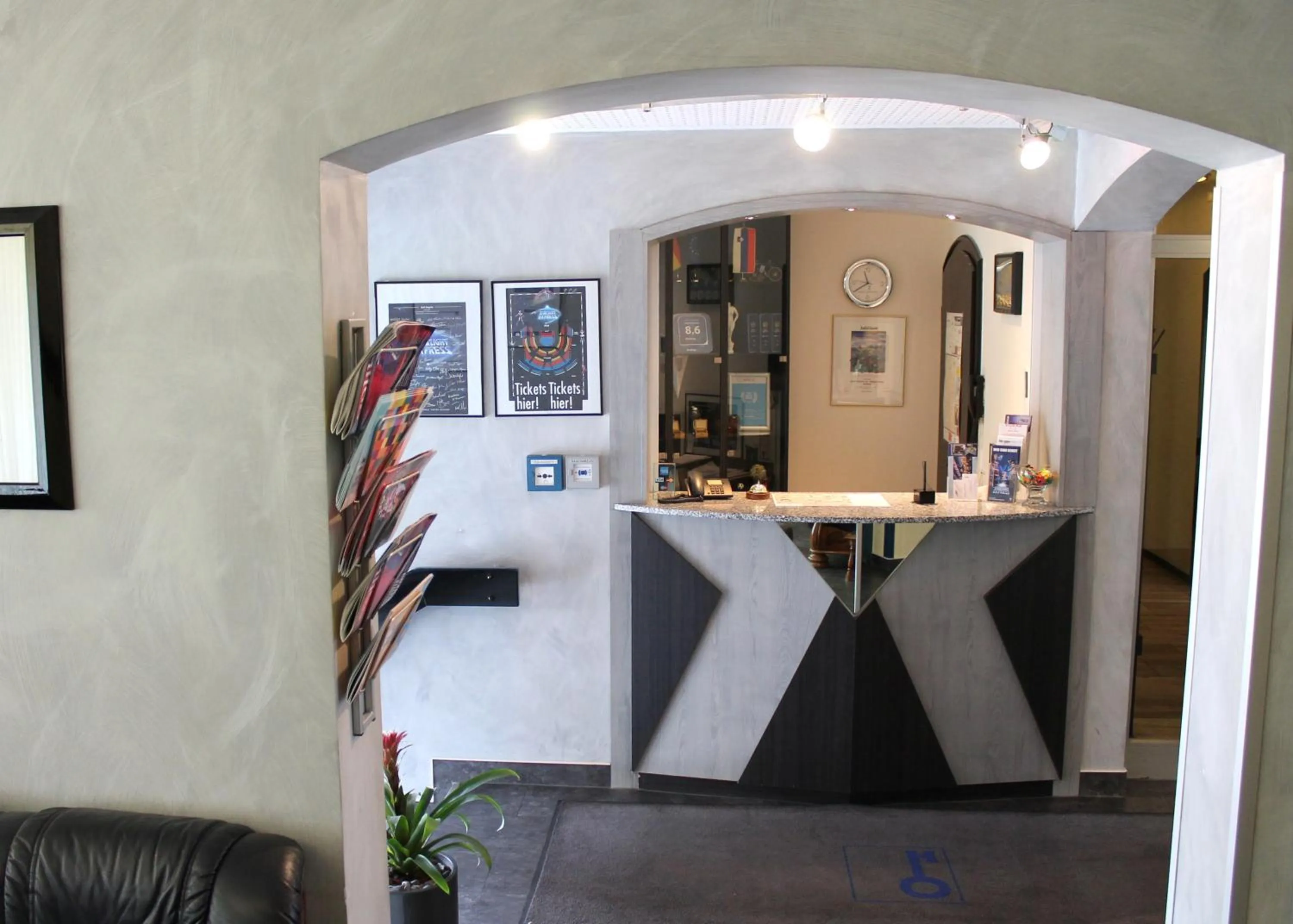 Lobby or reception in Hotel Ostmeier