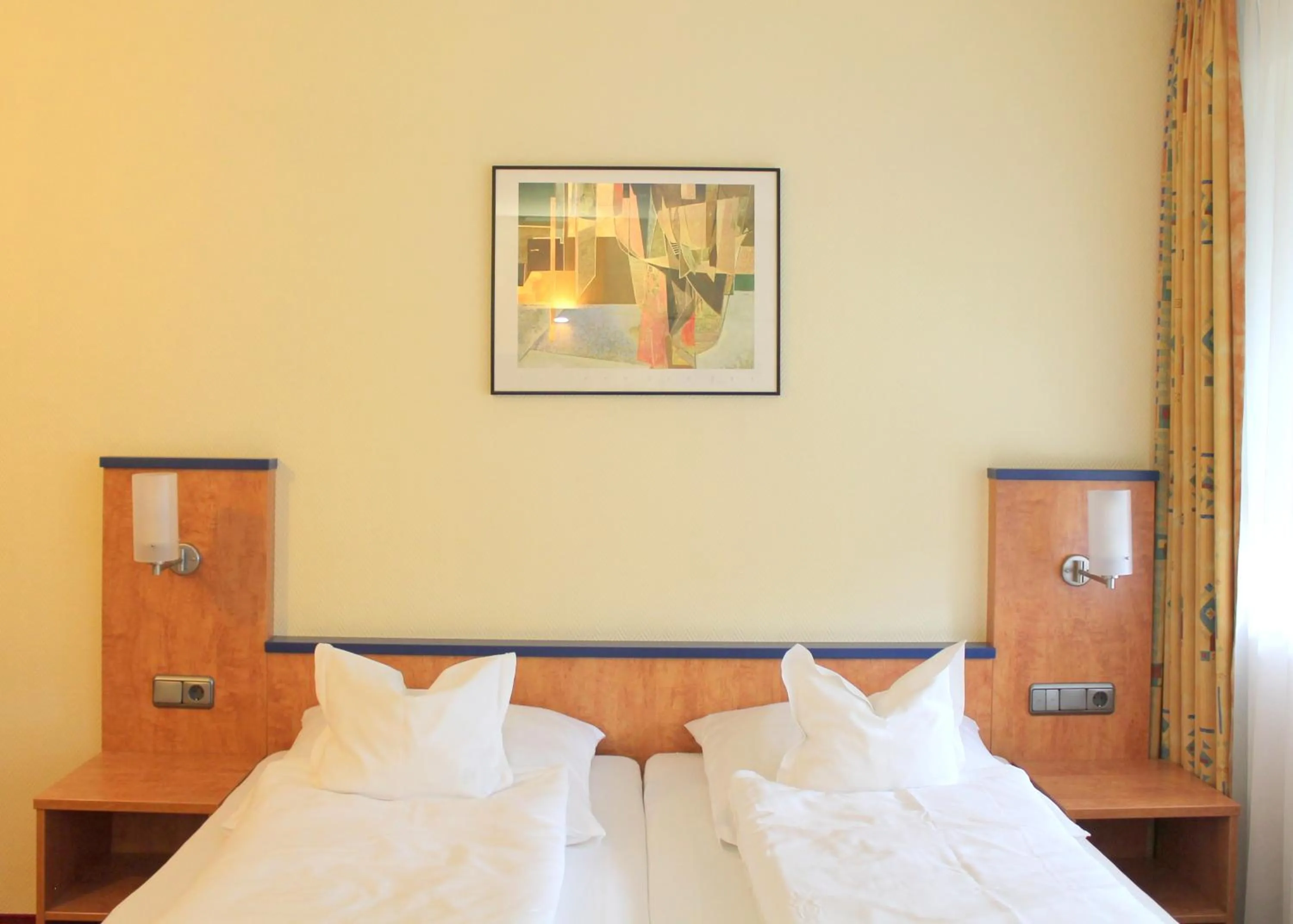 Bed in Hotel Ostmeier