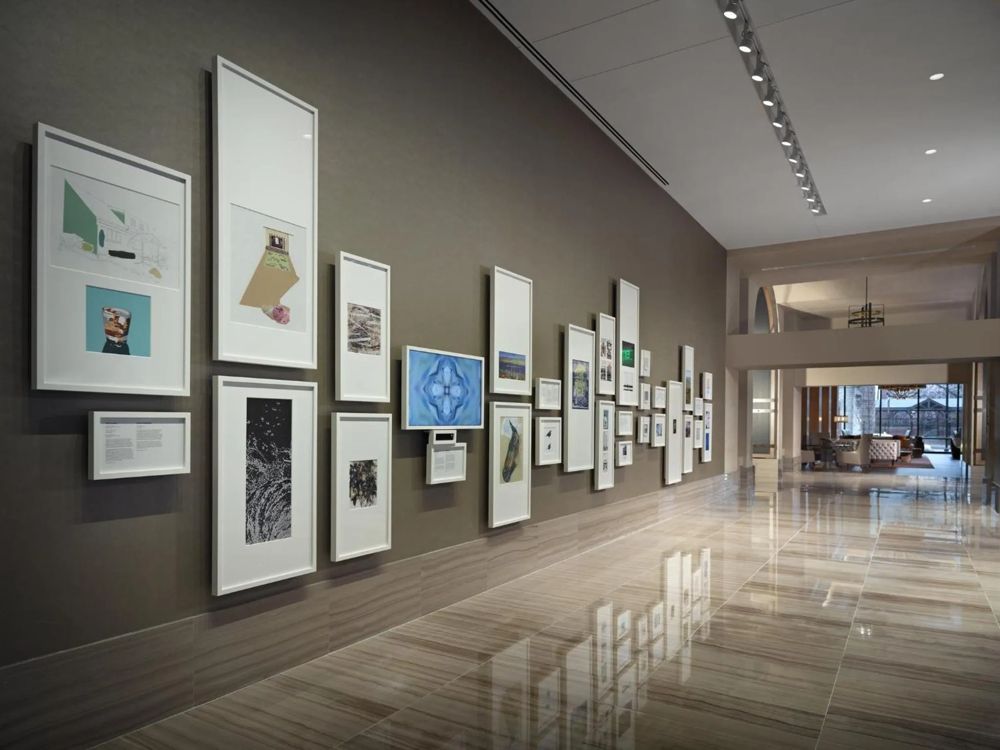 Decorative detail in Omni Louisville Hotel