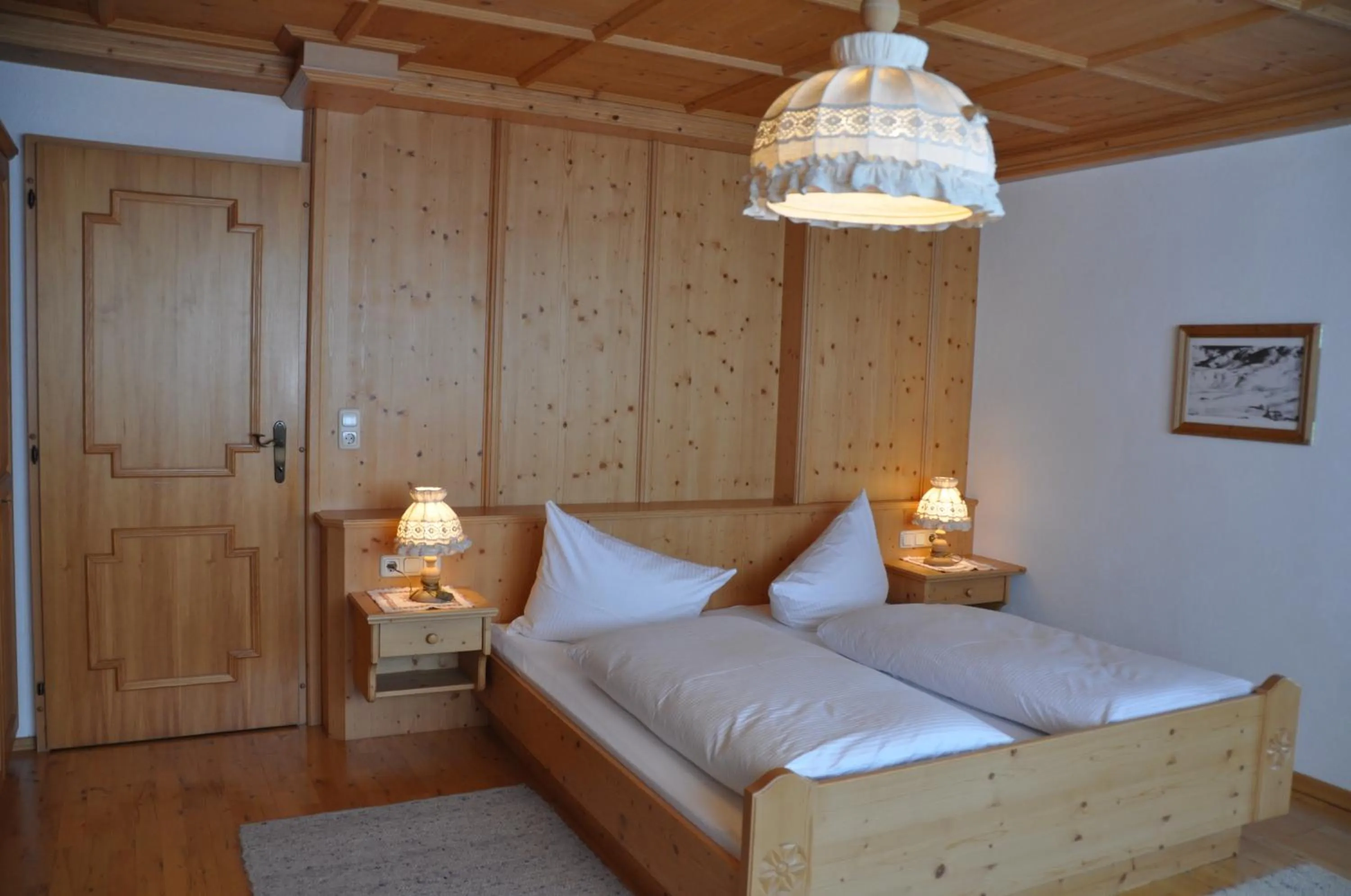 Bedroom, Bed in Gasthof Valluga