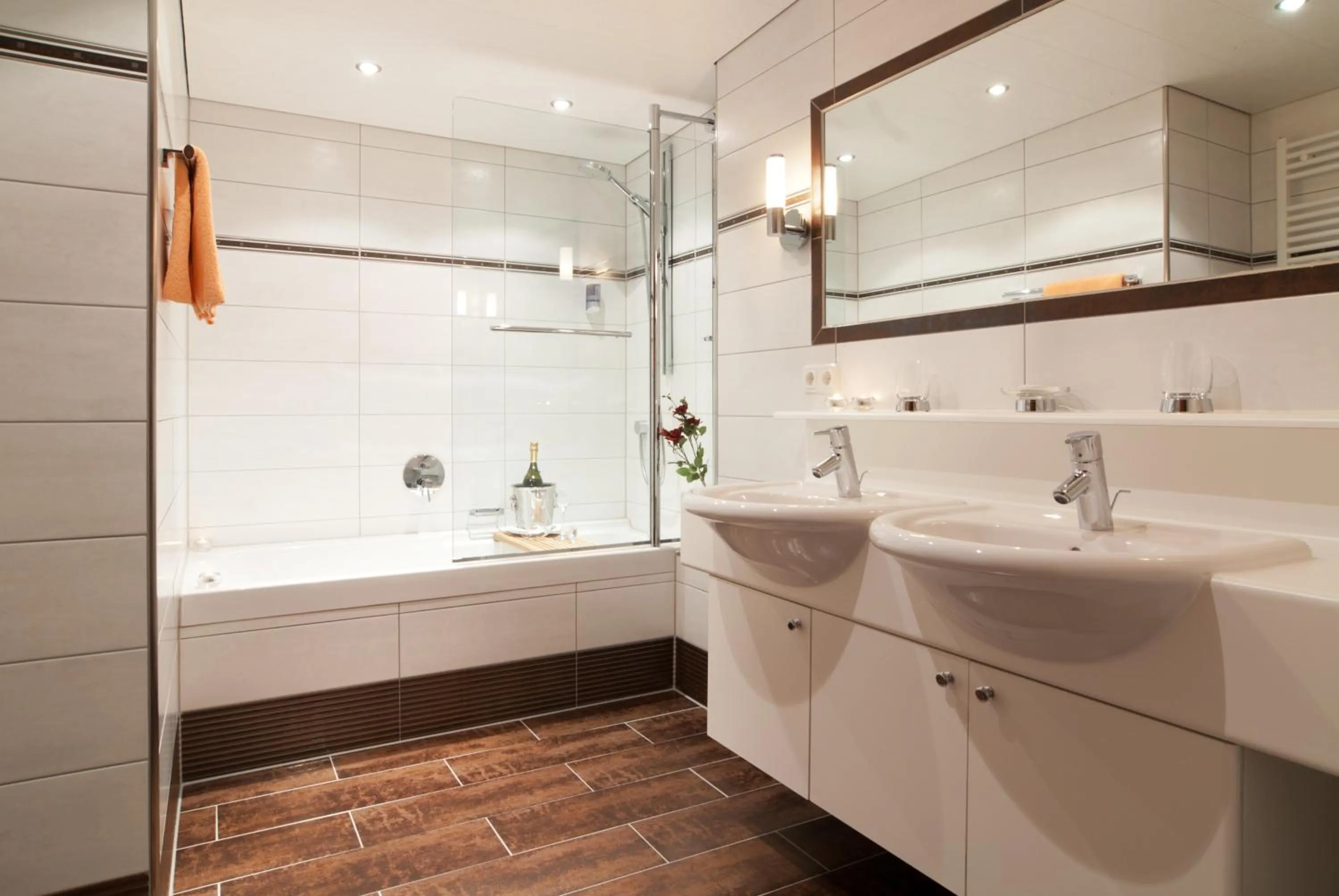 Bathroom in Gasthof Valluga