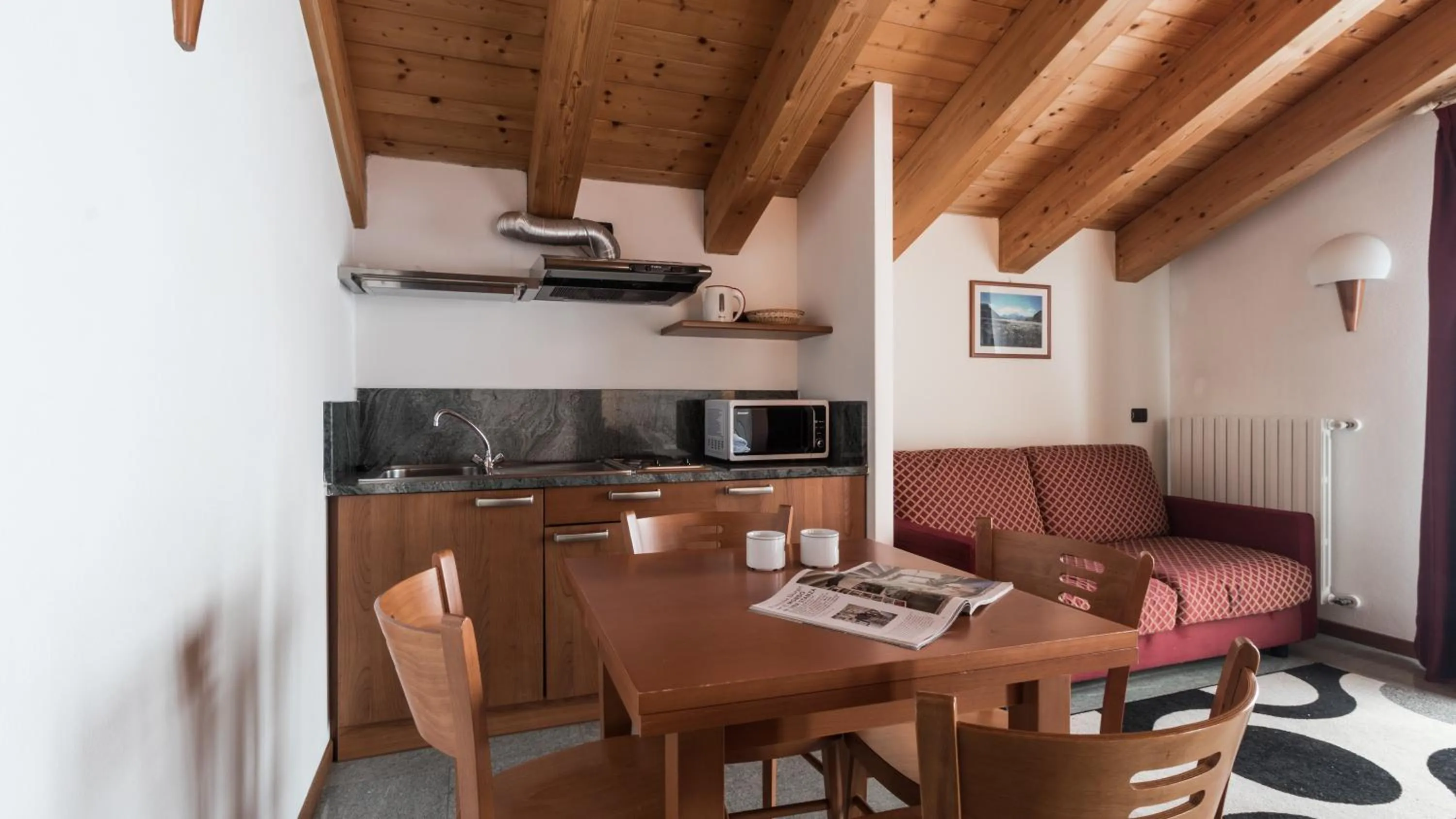 Kitchen or kitchenette in Residence Pizzo Scalino