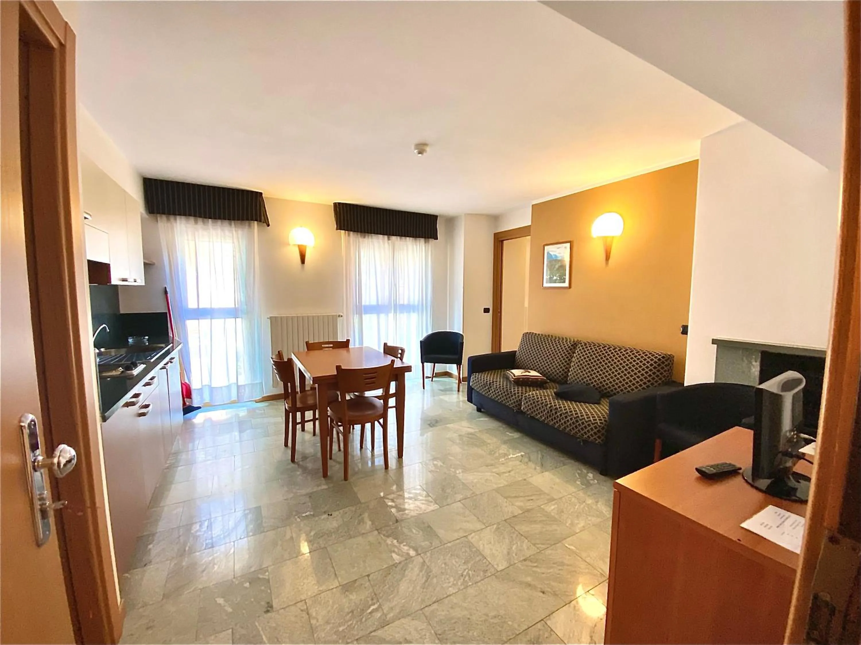 Living room in Residence Pizzo Scalino