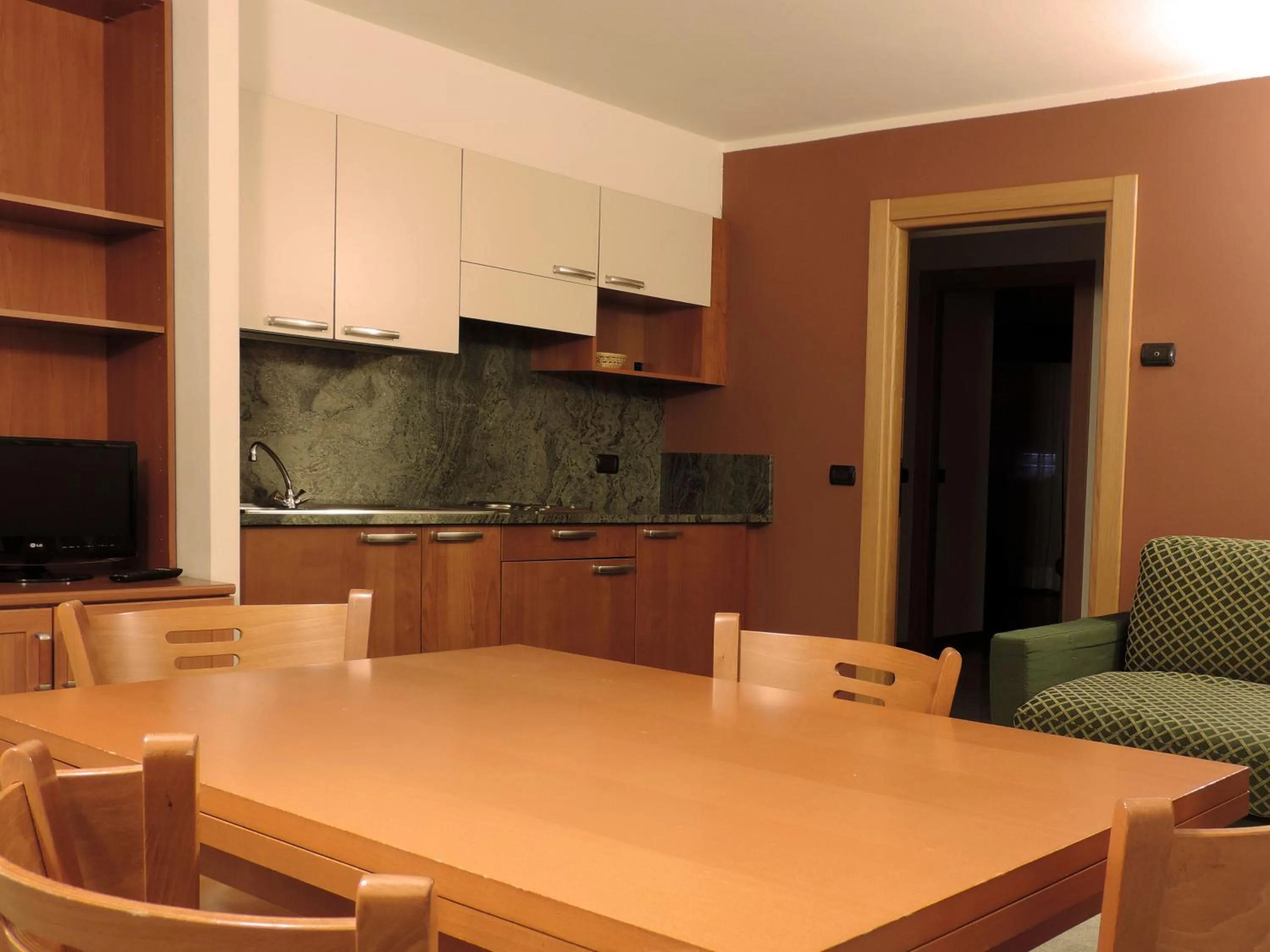 Dining area in Residence Pizzo Scalino