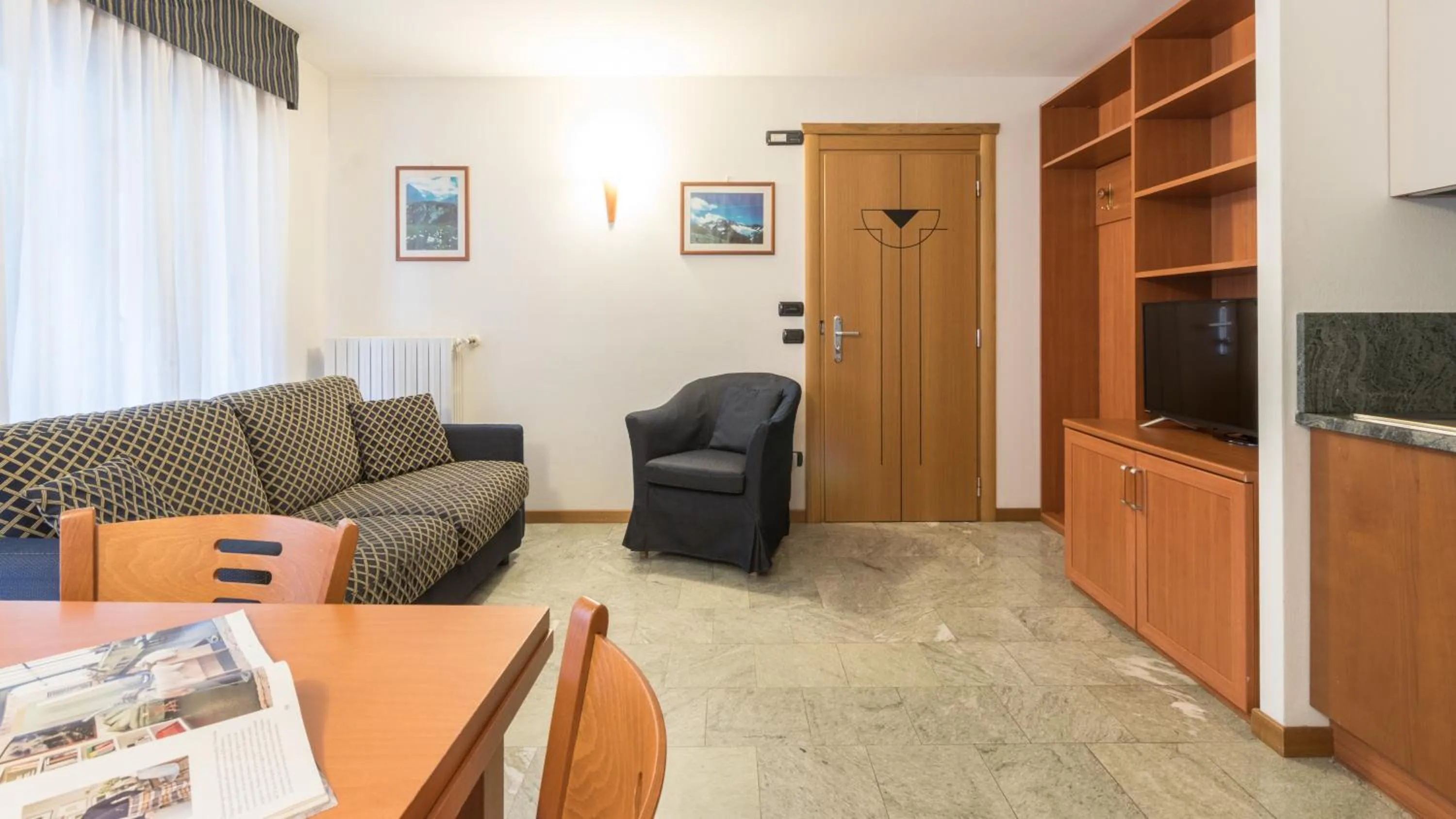 Living room in Residence Pizzo Scalino